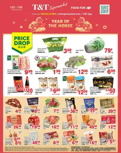 Preview of T&T Supermarket flyer - AB from shop T&T Supermarket valid from 23.01.2026