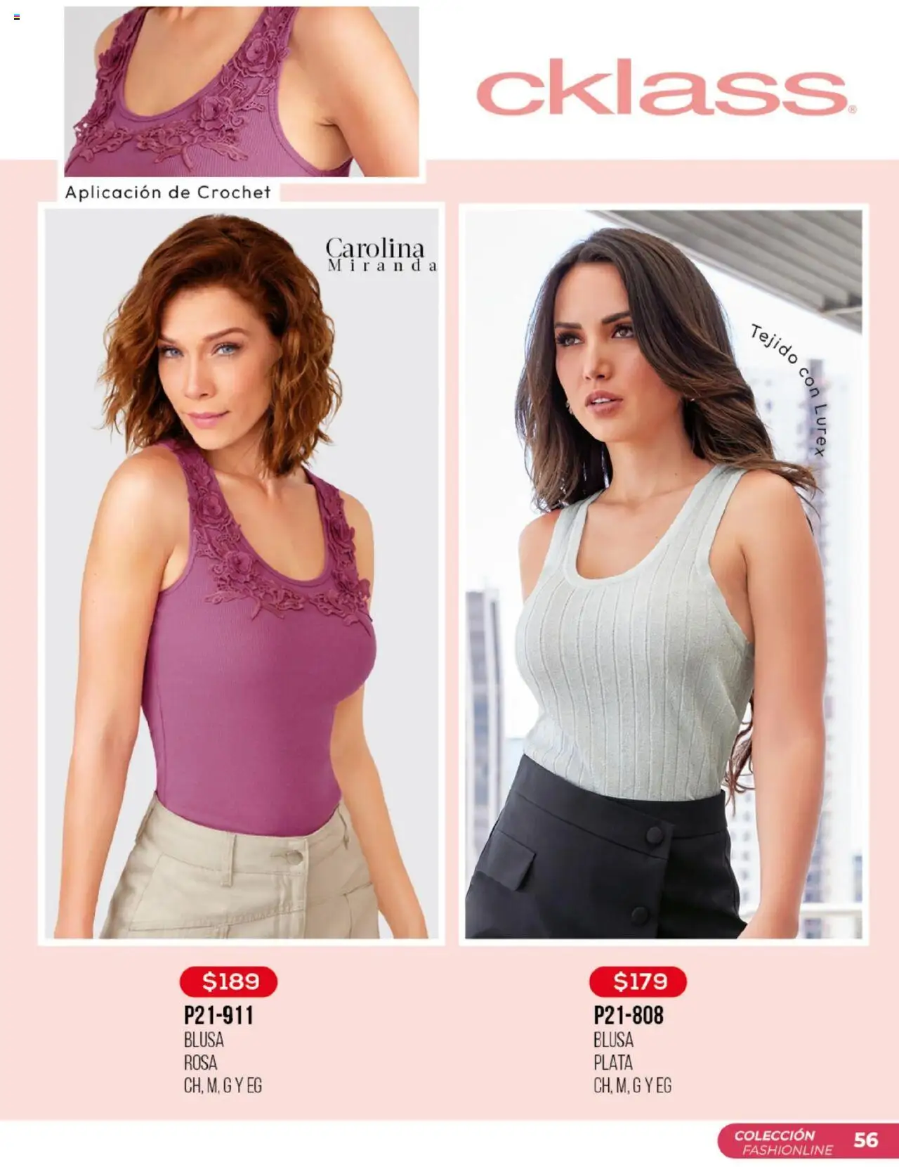 Nuevas ofertas de Cklass válidas en toda la República Mexicana desde el 15.09.2025. ¡Encuentra las mejores ofertas en Cklass - Catálogo Promo Semanal! | Página: 57 | Productos: Blusa