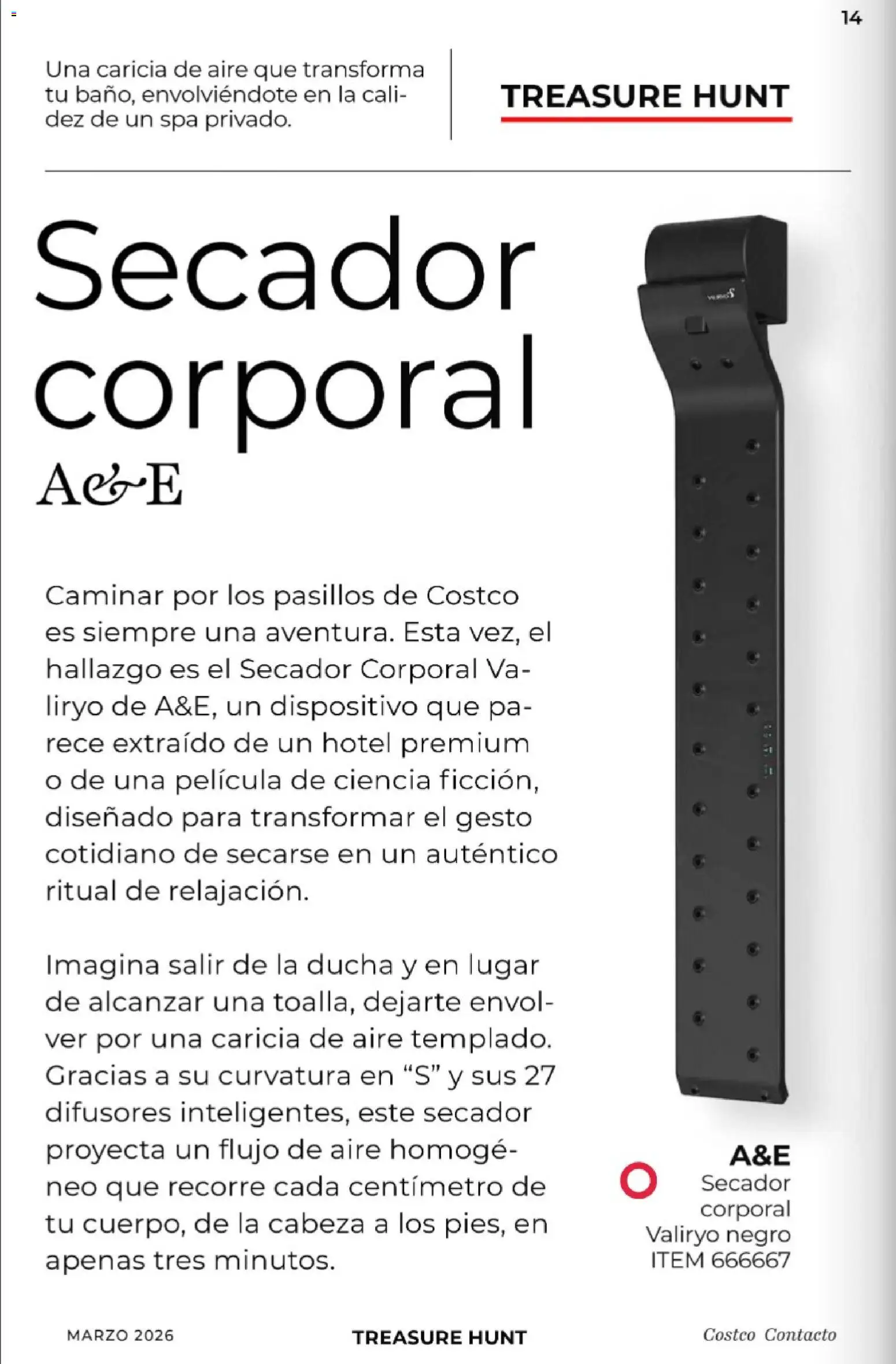 Nuevas ofertas de Costco válidas en toda la República Mexicana desde el 01.03.2026. ¡Encuentra las mejores ofertas en Costco Revista de marzo! | Página: 14