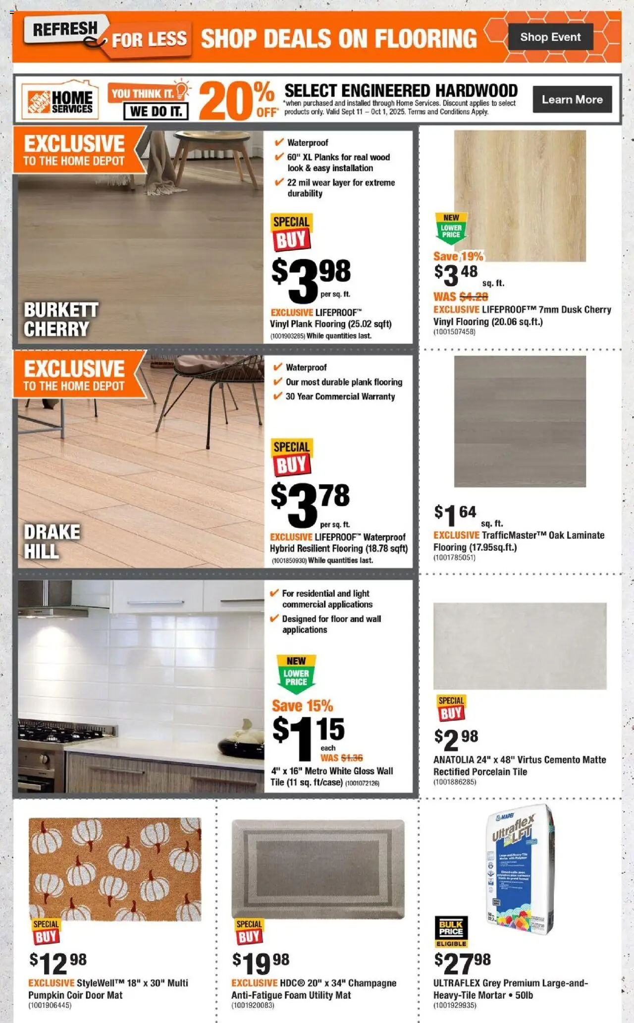 Home Depot flyer valid from 11.09.2025 | Page: 6 | Products: Pumpkin