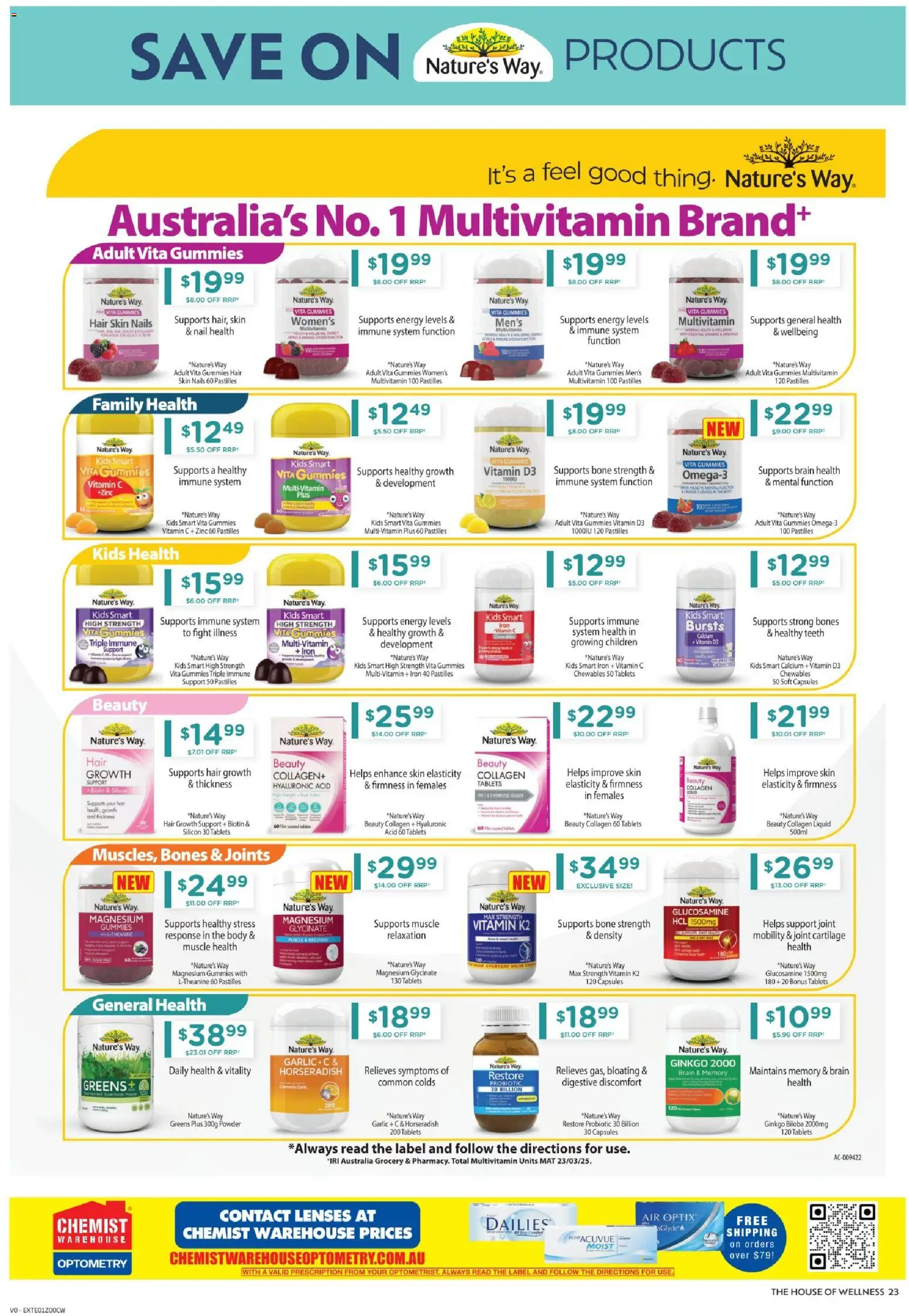 Chemist Warehouse catalogue - valid from 15.12.2025 | Page: 23 | Products: Powder, Collagen, Tablets, Vitamin