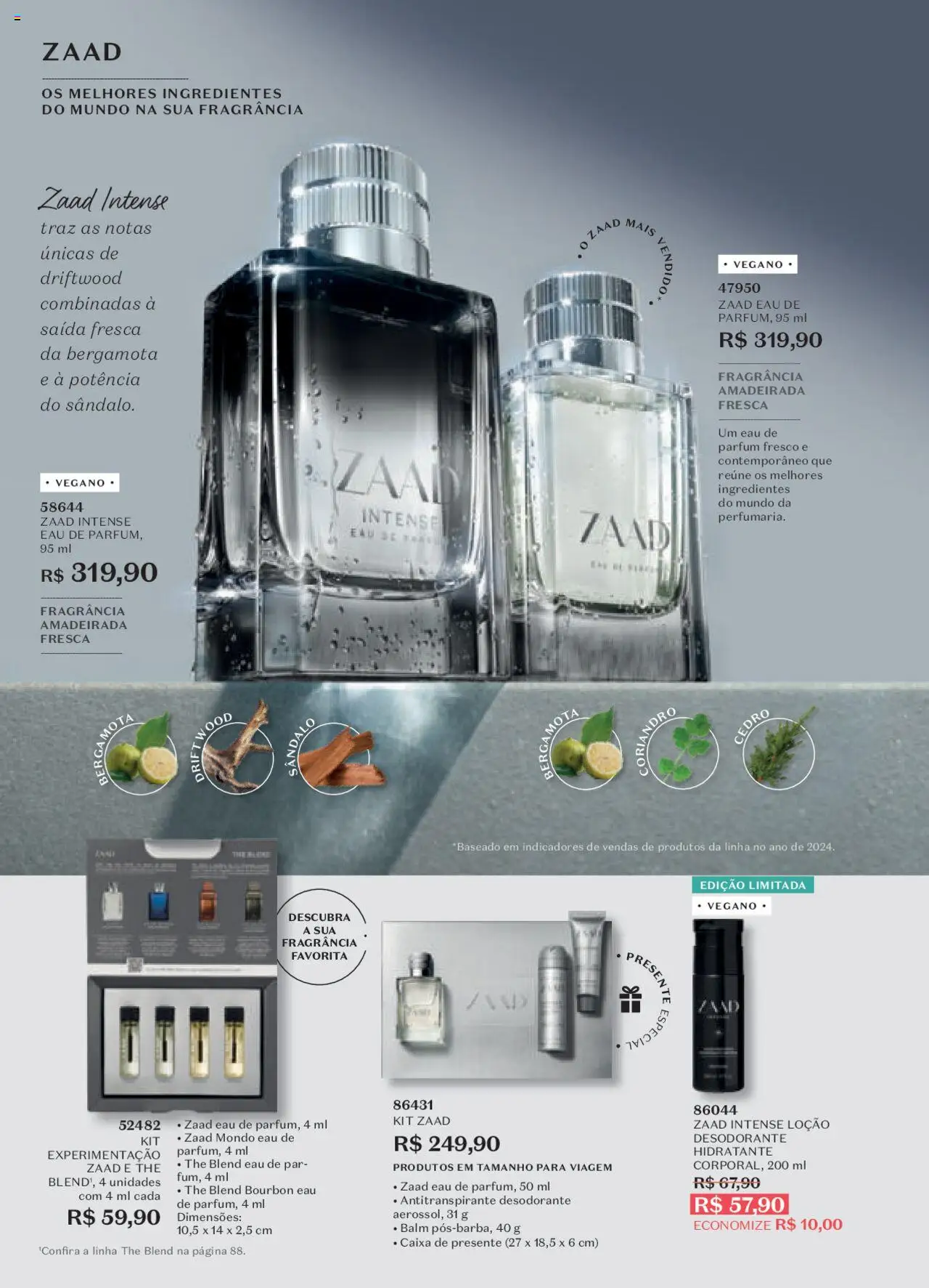 O Boticário Folheto - válido de 13.10.2025 | Página: 82 | Produtos: Bergamota, Fragrância, Desodorante, Caixa