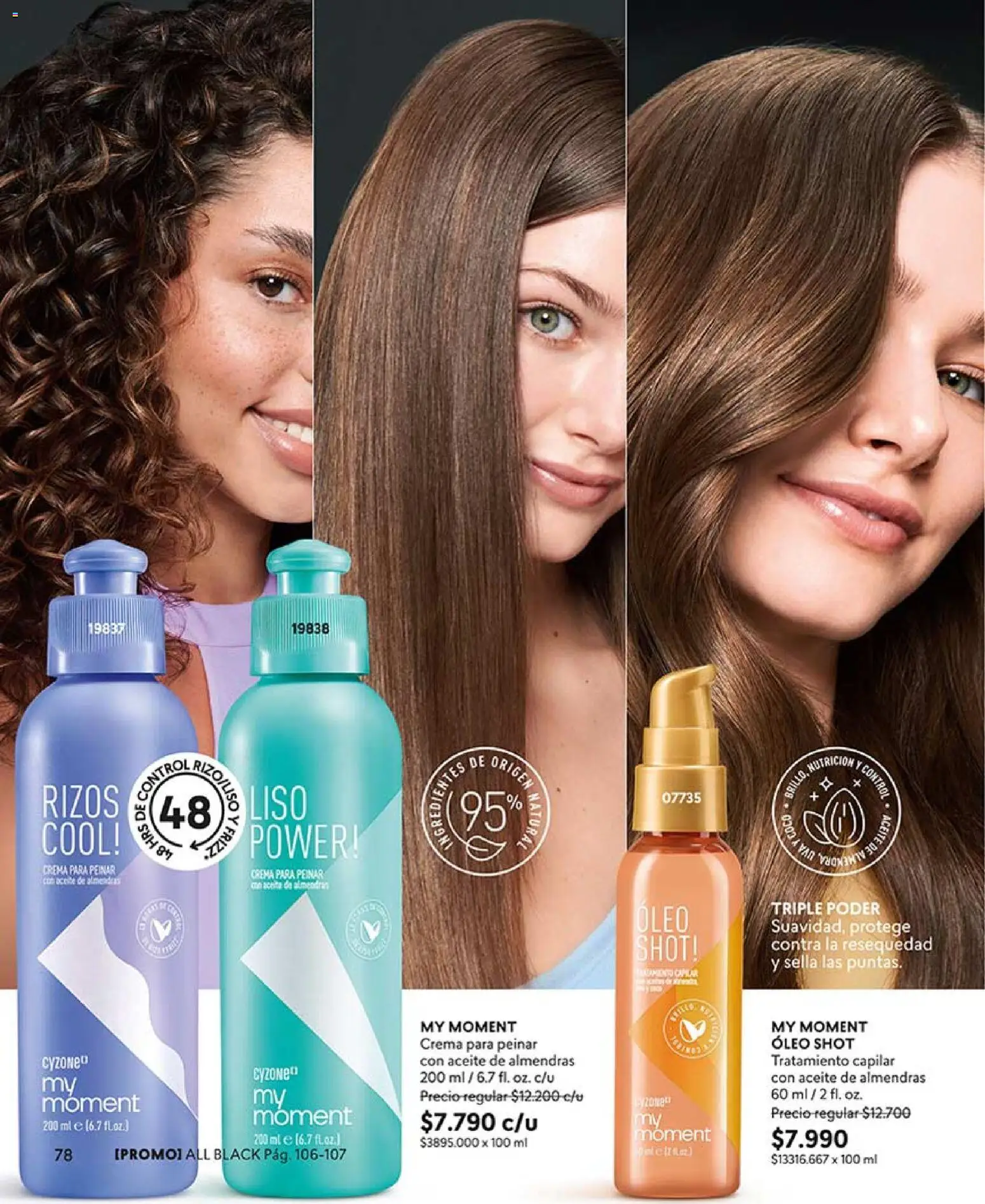 Catálogo CyZone Campaña 6 │ válido desde el 31.03.2026 | Página: 78 | Productos: Almendras, Aceite, Crema