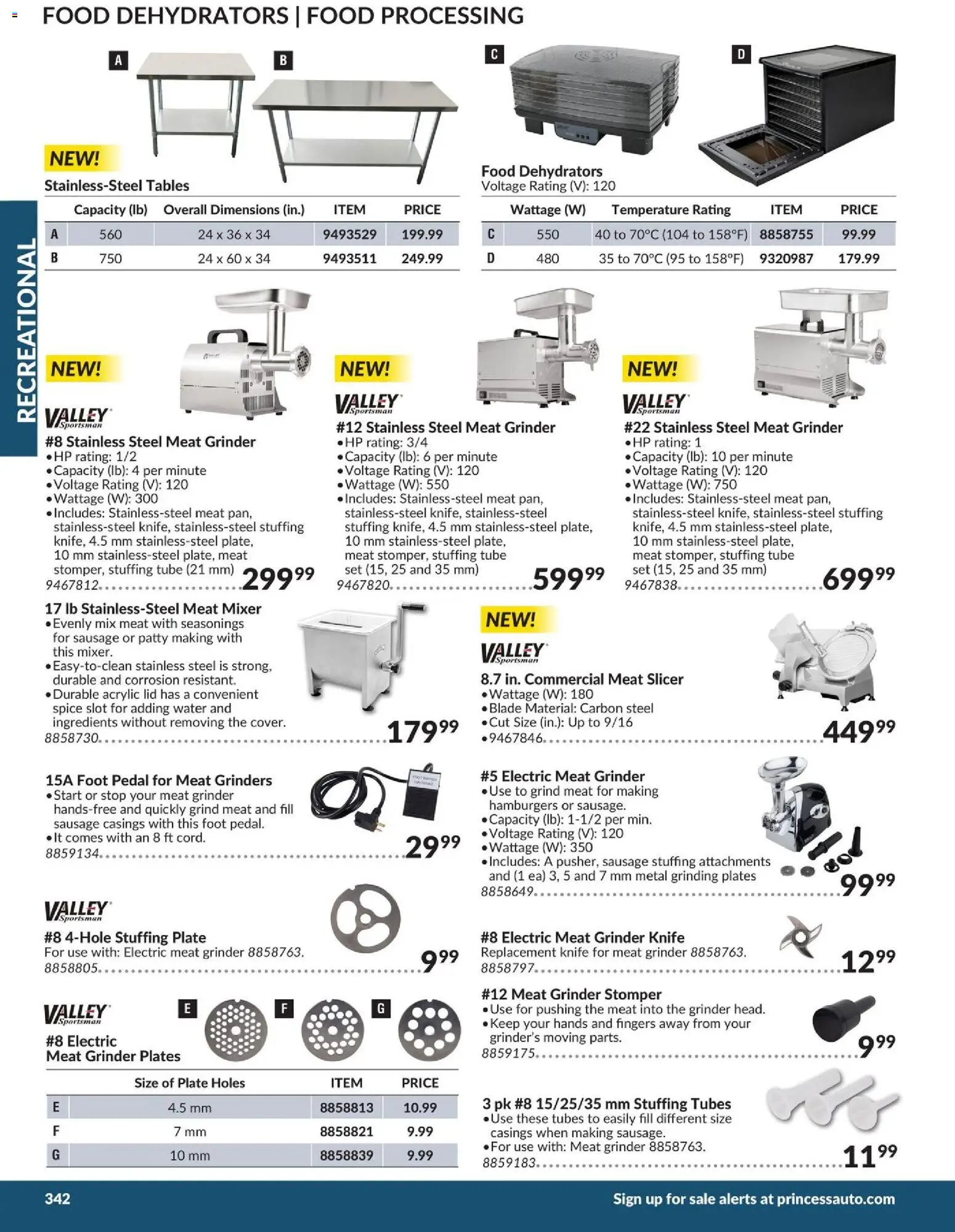 Princess Auto flyer valid from 21.04.2026 | Page: 33 | Products: Slicer, Grinder, Mixer