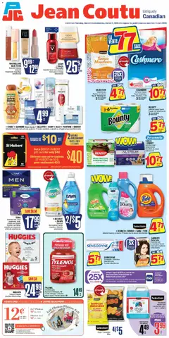 Preview of Jean Coutu weekly flyer from shop Jean Coutu valid from 05.03.2026