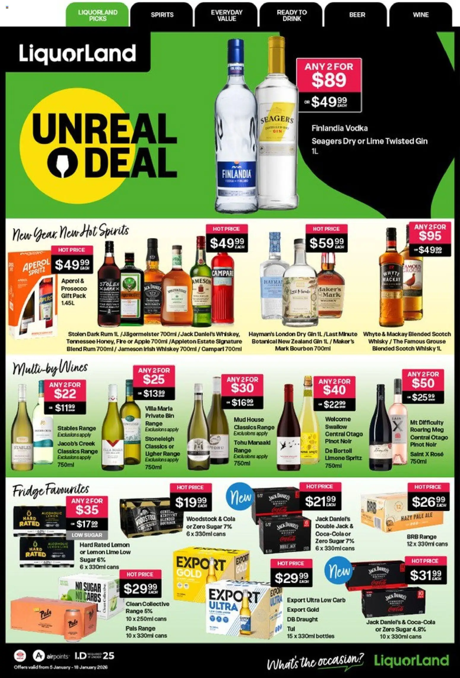 Liquorland catalogue from 05.01.2026 | Page: 2