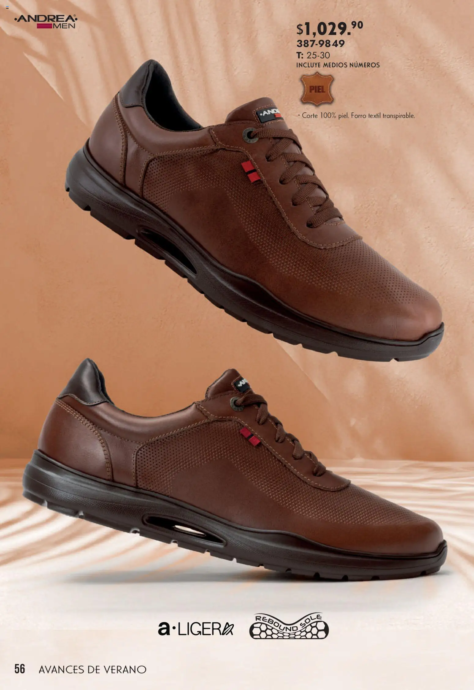 Nuevas ofertas de Andrea válidas en toda la República Mexicana desde el 22.03.2026. ¡Encuentra las mejores ofertas en Andrea catálogo Avances de Verano! | Página: 56