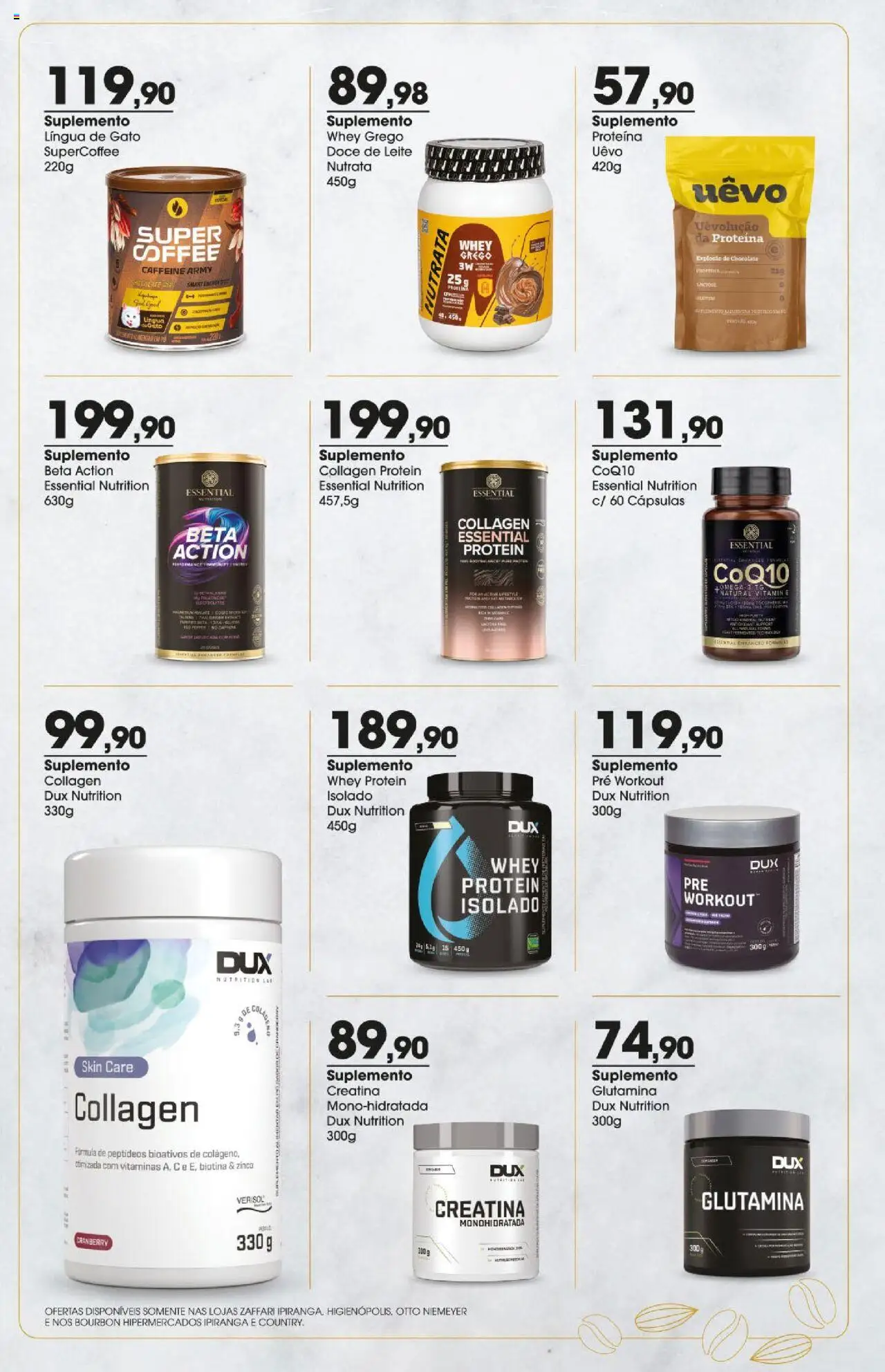 Zaffari Folheto - válido de 01.09.2025 | Página: 9 | Produtos: Glutamina, Leite, Chocolate, Doce de leite