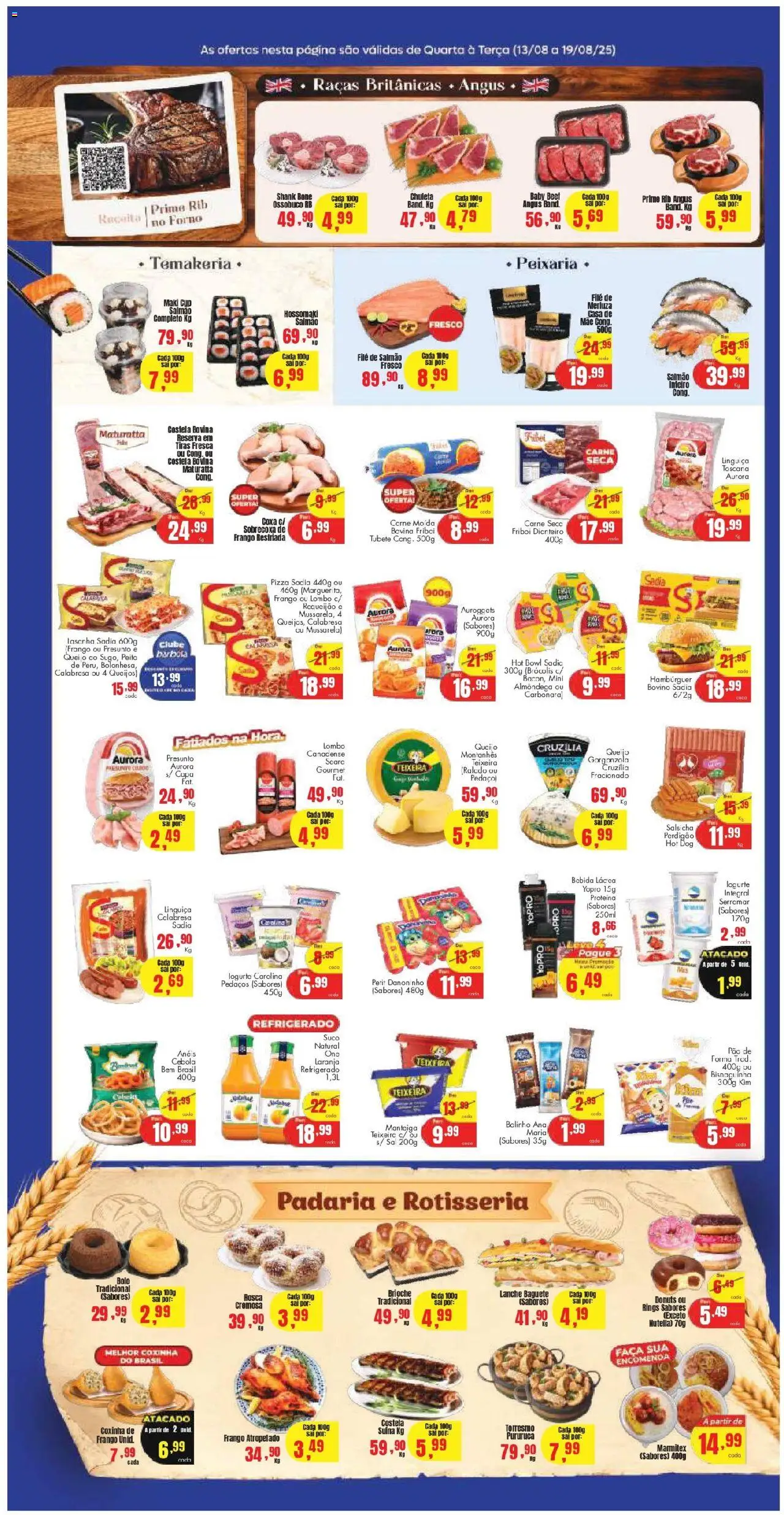 Barbosa Supermercados Folheto - válido de 13.08.2025 | Página: 2 | Produtos: Forno, Lombo, Queijo, Sal
