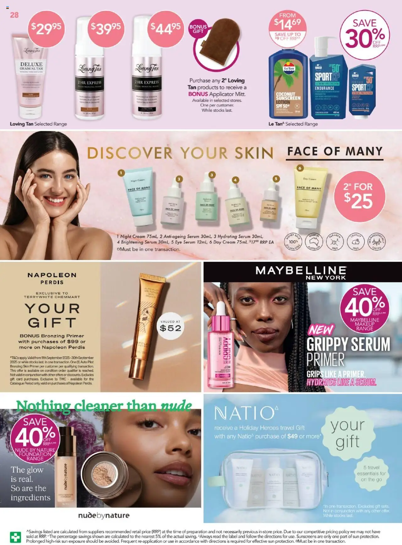 Terry White catalogue - valid from 11.09.2025 | Page: 31 | Products: Cleaner, Sunscreen, Makeup, Cream
