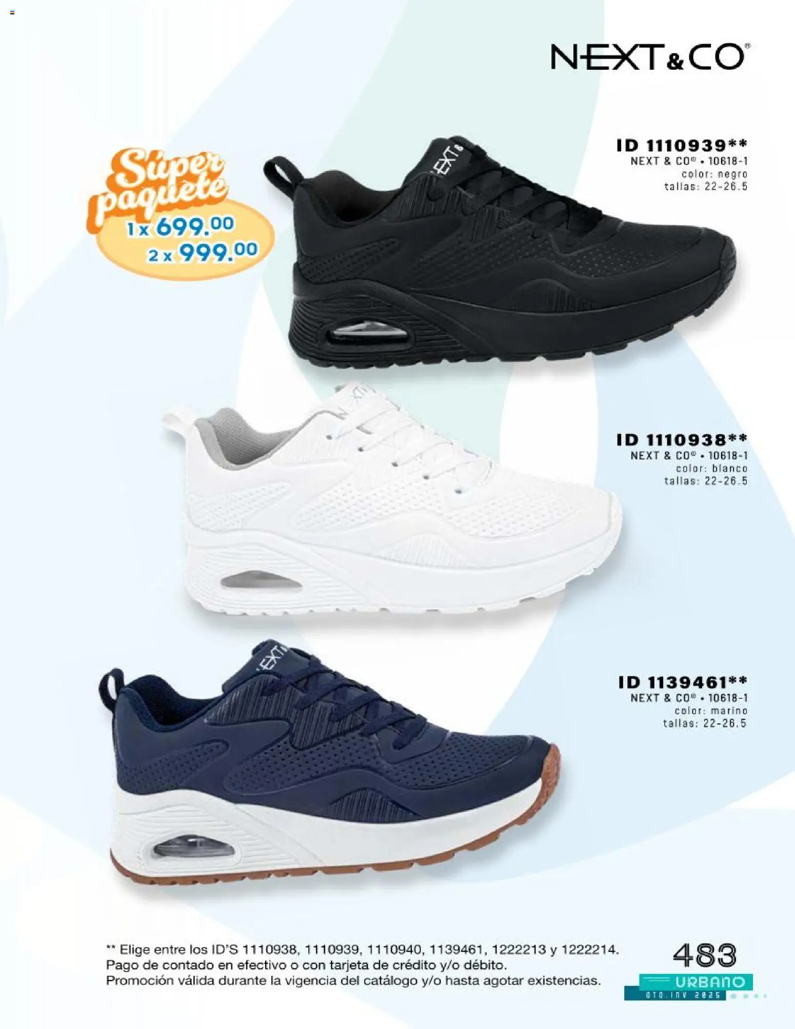 Nuevas ofertas de Price Shoes válidas en toda la República Mexicana desde el 04.12.2025. ¡Encuentra las mejores ofertas en Price Shoes catálogo Urbano! | Página: 483