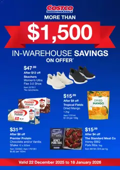 Preview of Costco Warehouse Savings - valid from 22.12.2025