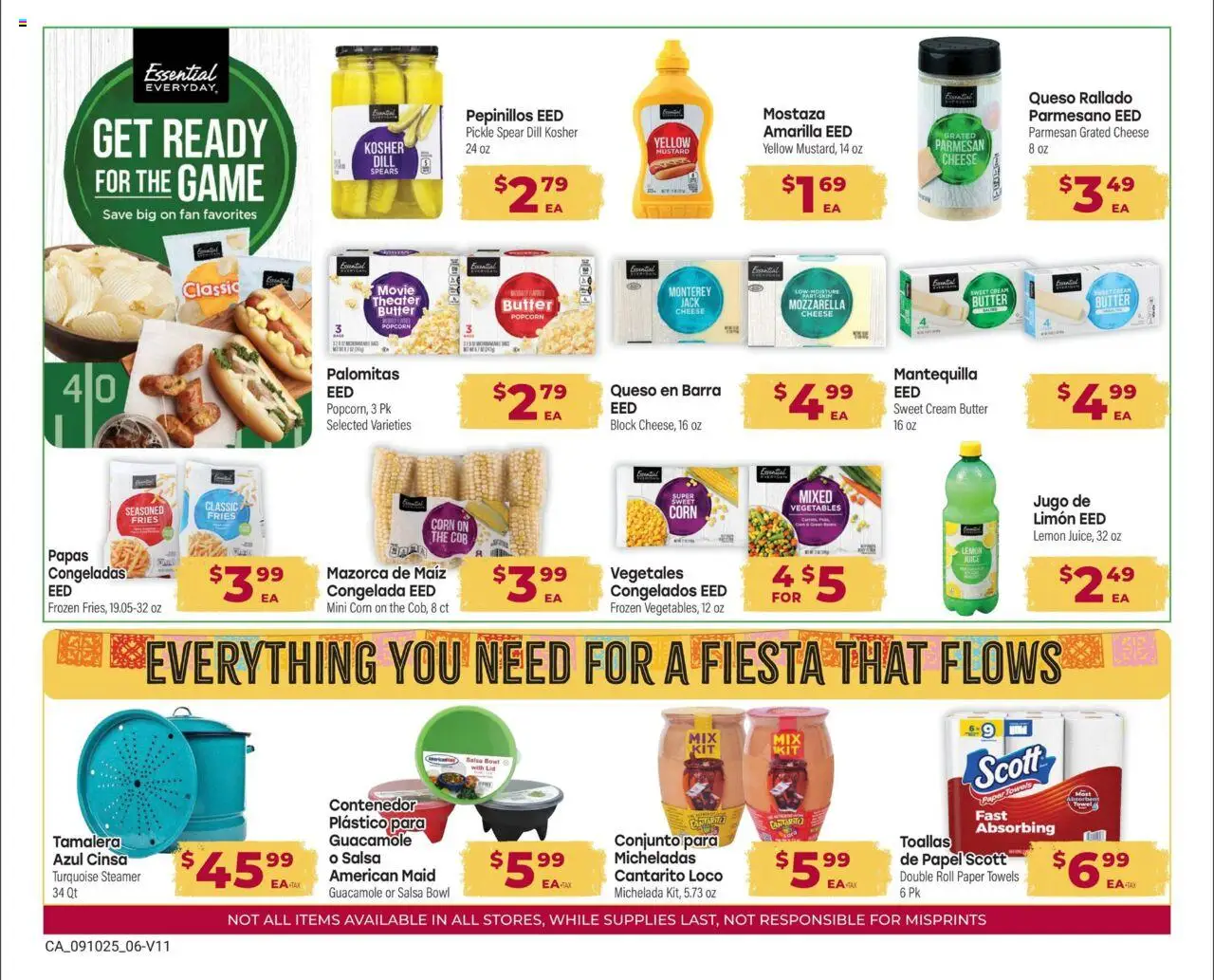 Cardenas Ad - valid from 10.09.2025 | Page: 6 | Products: Corn, Butter, Dill, Game