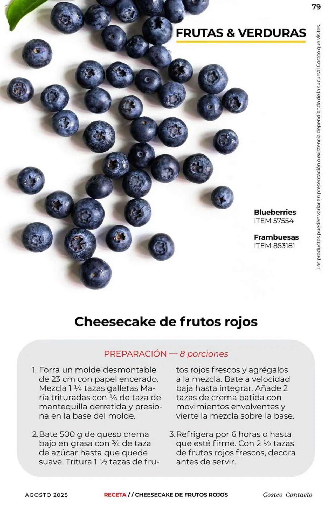 Nuevas ofertas de Costco válidas en toda la República Mexicana desde el 07.08.2025. ¡Encuentra las mejores ofertas en Costco - Catálogo Agosto! | Página: 79 | Productos: Azúcar, Taza, Mantequilla, Molde