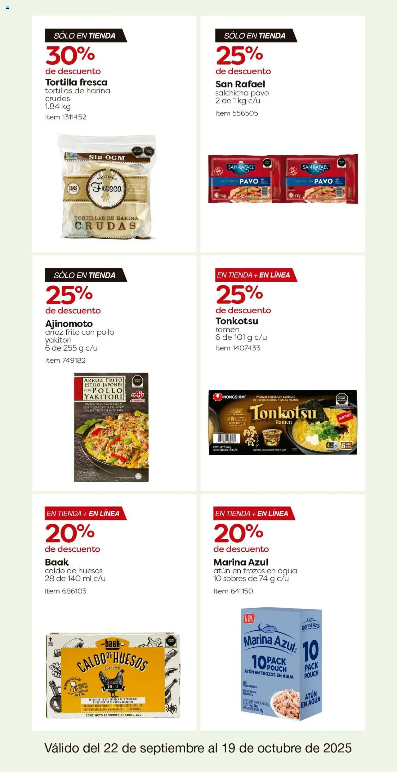 Nuevas ofertas de Costco válidas en toda la República Mexicana desde el 22.09.2025. ¡Encuentra las mejores ofertas en Costco - Catálogo! | Página: 24 | Productos: Harina, Salchicha, Agua, Pasta