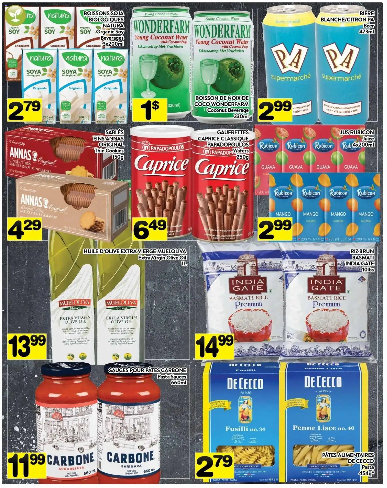 Pa Supermarché flyer valid from 19.01.2026 | Page: 7 | Products: Pasta, Chocolate, Juice, Beer