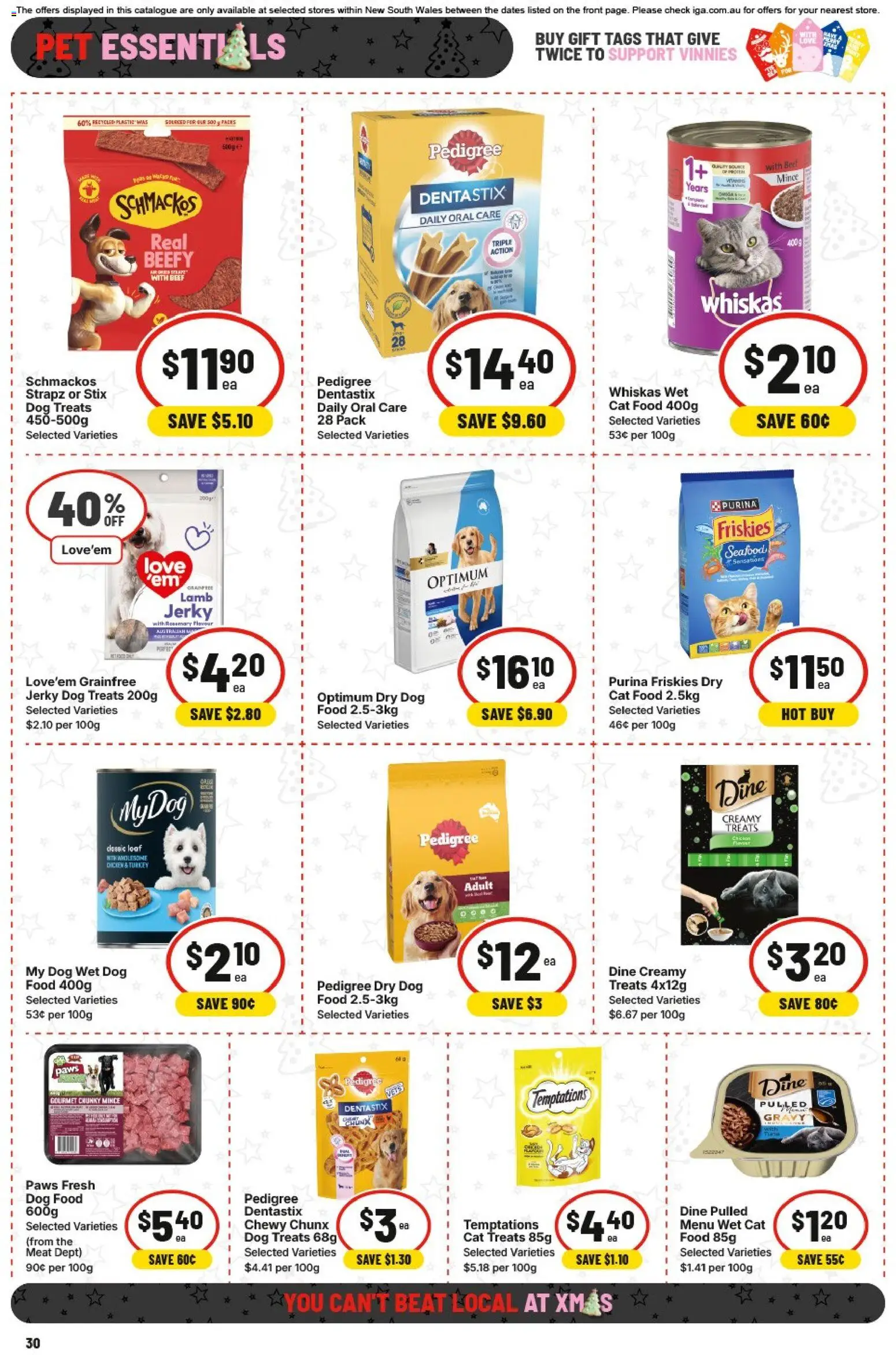 IGA catalogue - valid from 26.11.2025 | Page: 29 | Products: Beer, Beef, Meat, Dog food