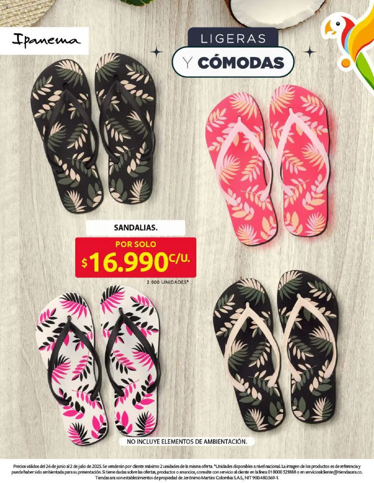 Ara revista - valida desde el 26.06.2025 | Página: 18 | Productos: Sobre