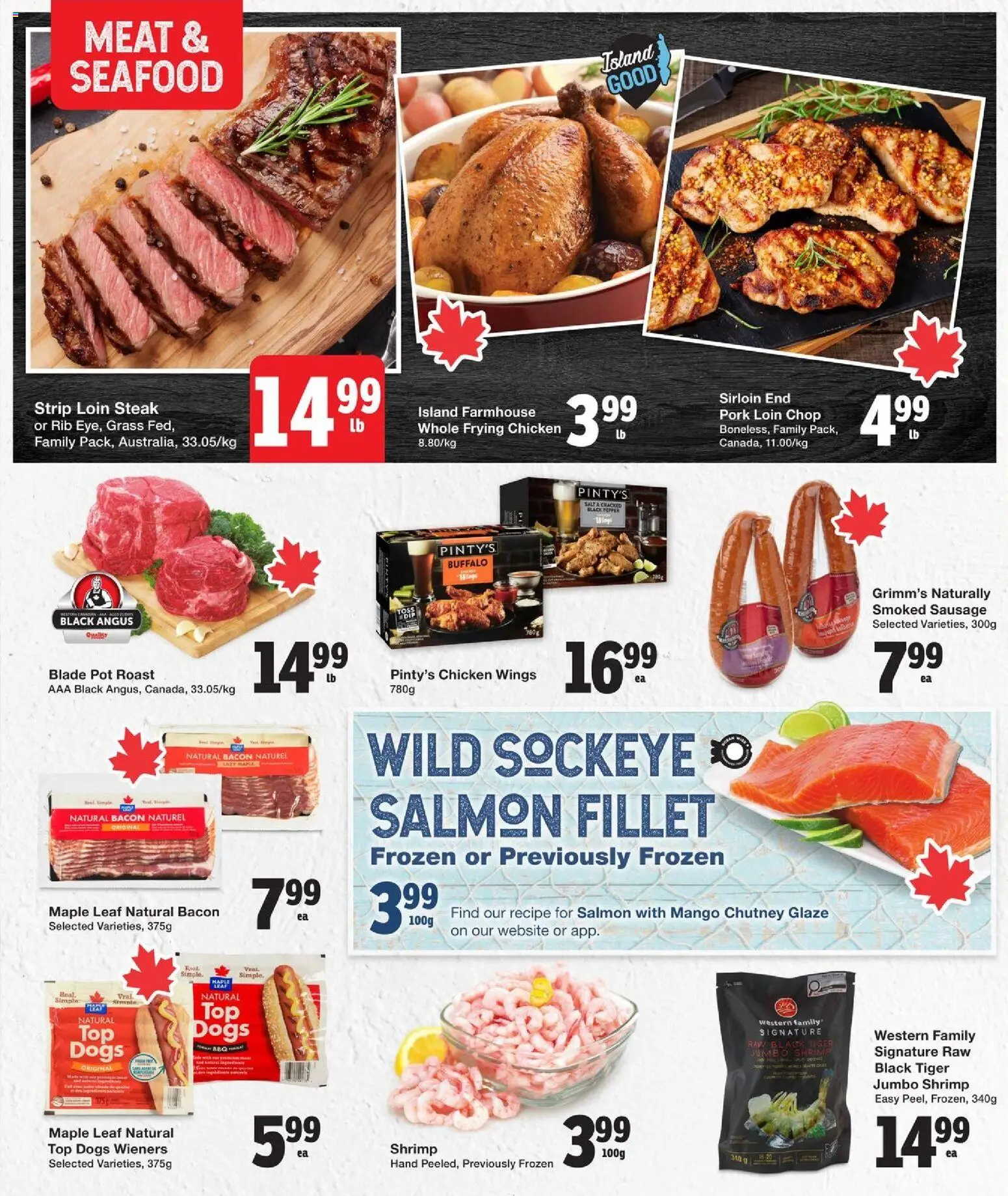 Quality Foods flyer valid from 06.11.2025 | Page: 4 | Products: Chicken wings, Chicken, Pork
