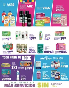 Nuevas ofertas de Alsuper válidas en toda la República Mexicana desde el 29.07.2025. ¡Encuentra las mejores ofertas en Alsuper - Folleto! | Página: 4 | Productos: Agua, Toalla, Jabón, Gomitas