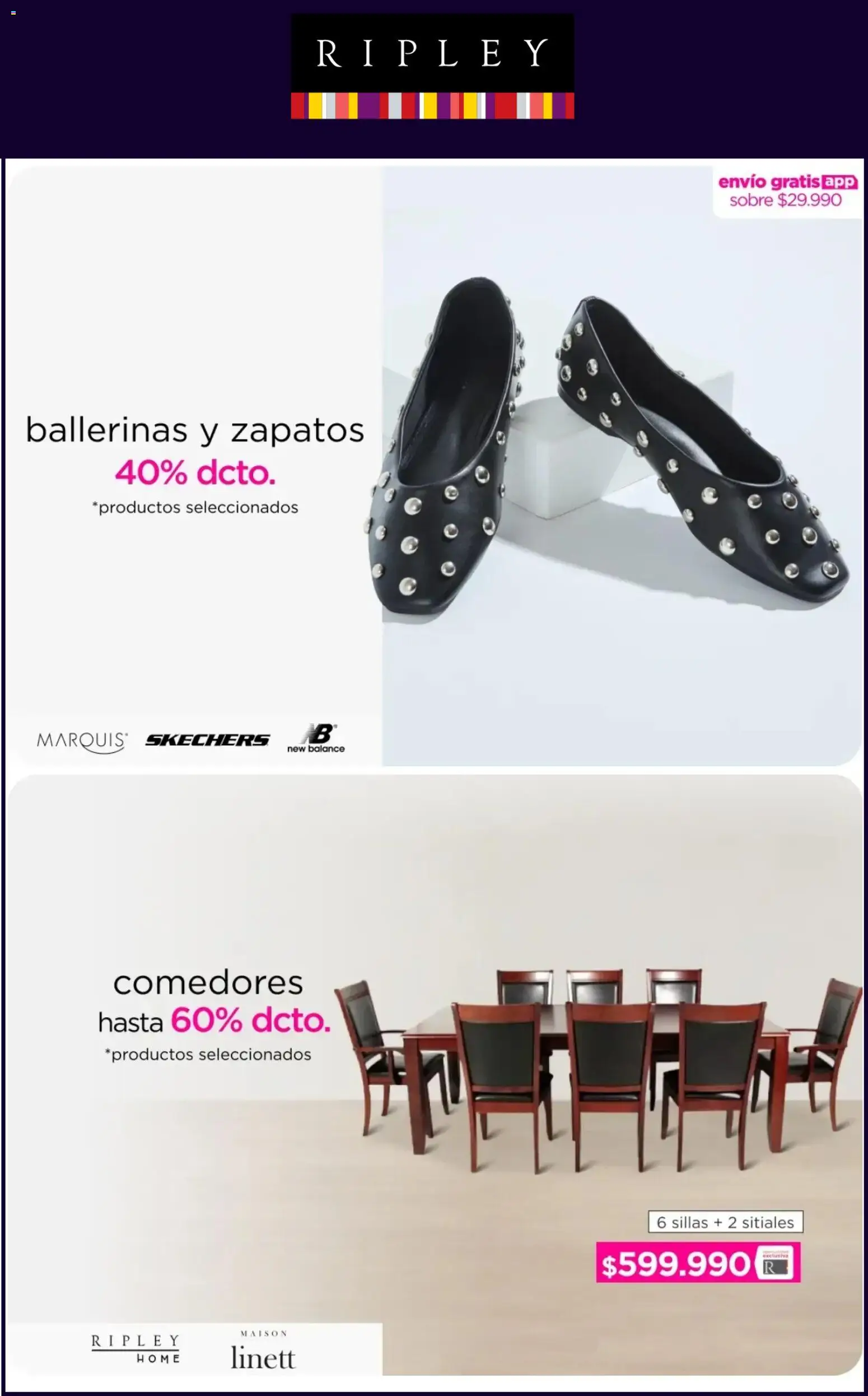 Ripley ofertas  │ válido desde el 23.10.2025 | Página: 6 | Productos: Zapatos, Sobre