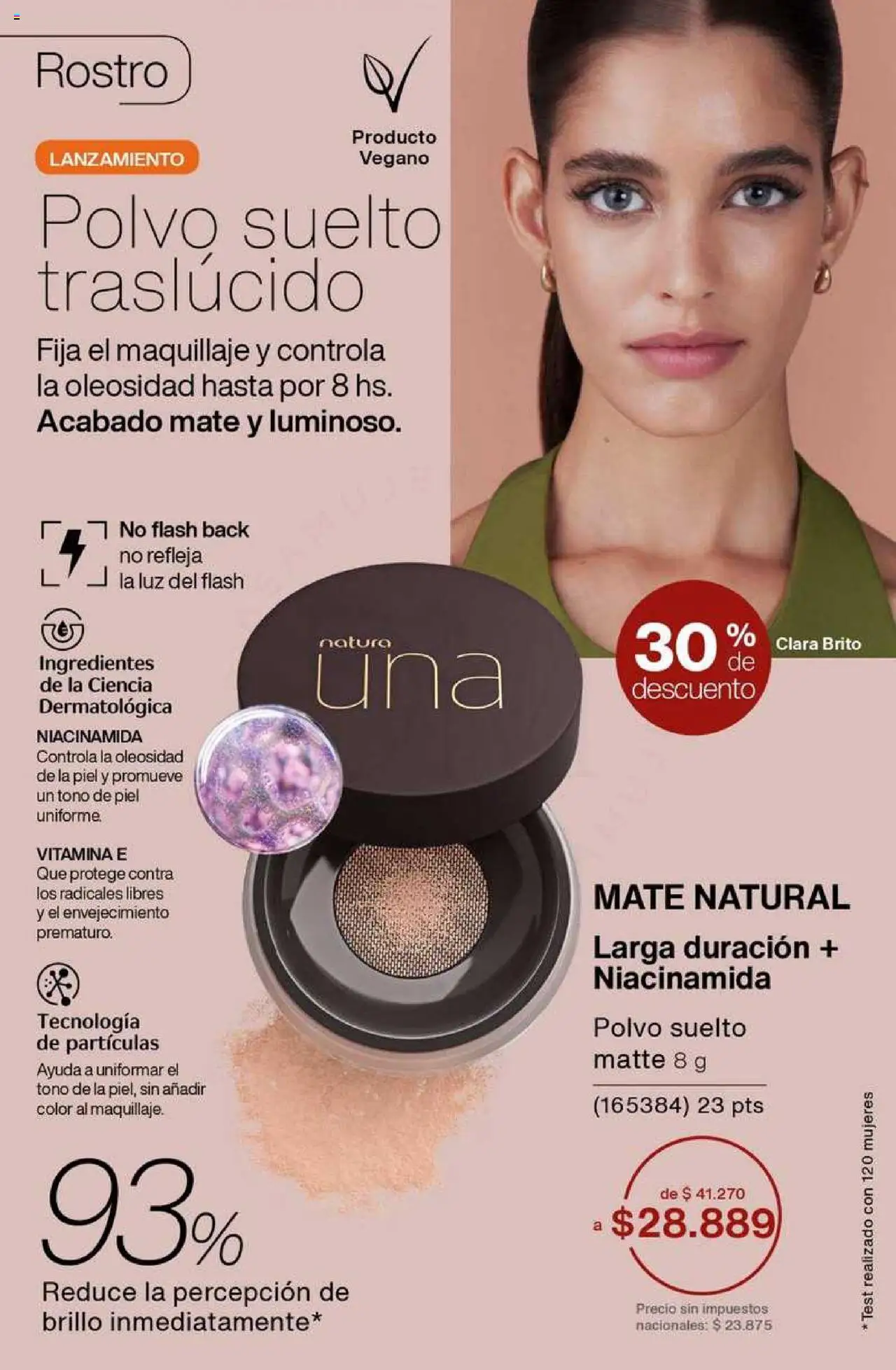 Catálogo Natura Ciclo 8 │ válido desde el 03.06.2025 | Página: 89 | Productos: Mate, Maquillaje, Polvo, Brillo