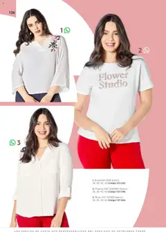 Vista previa de SC Pakar Catálogo Ropa y Accesorios, nuevo folleto de la tienda, válido en México a partir del 24.07.2025 | Página: 126 | Productos: Blusa, Playera