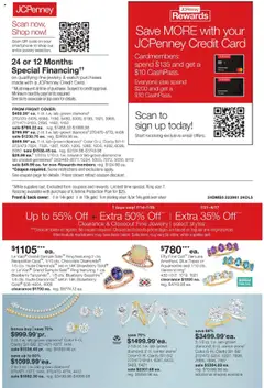 JCPenney Semi-Annual Jewelry Sale - valid from 14.07.2025 | Page: 20 | Products: Ring, Chocolate, Smartphone, Watch
