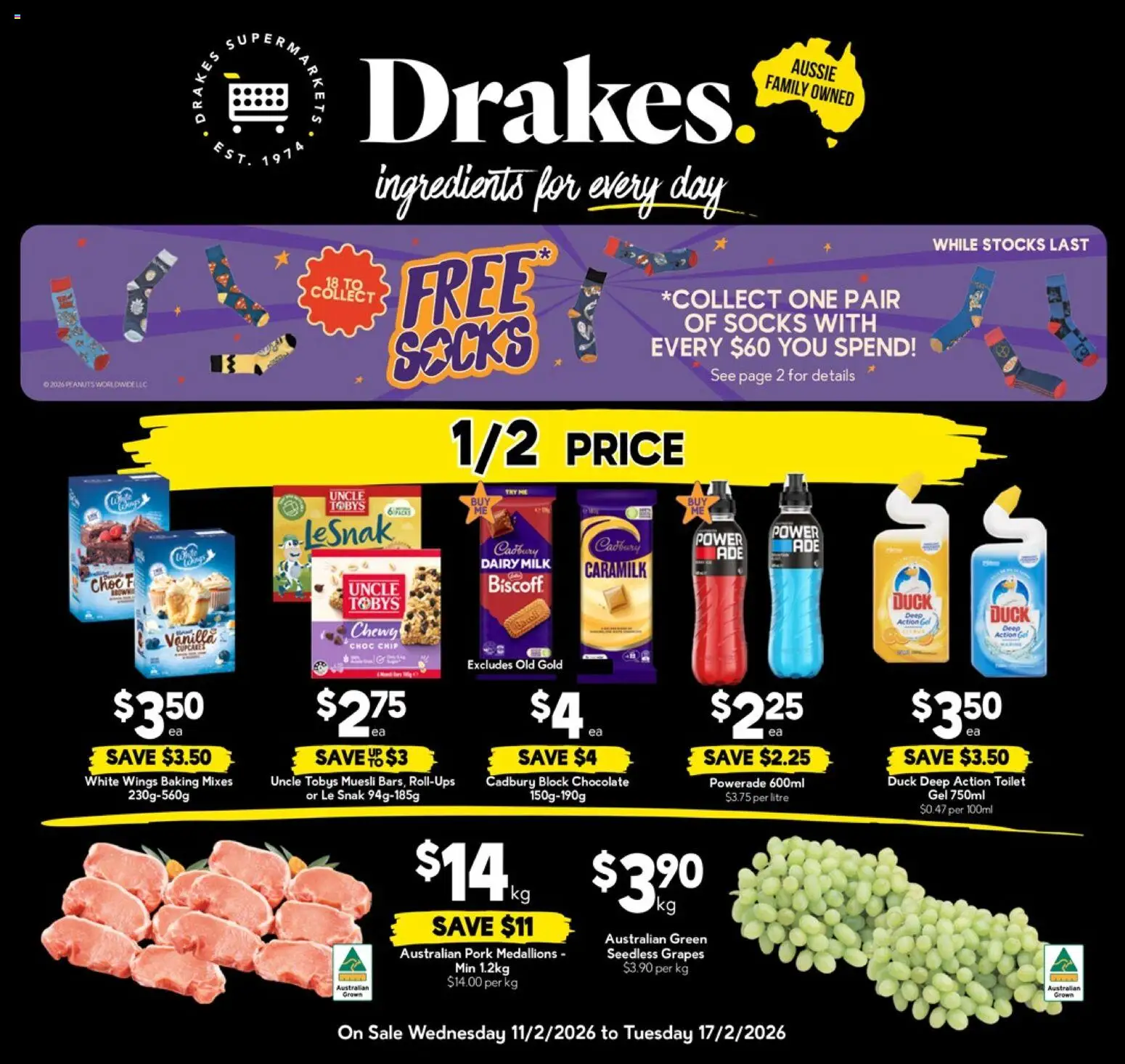 Drakes catalogue - valid from 11.02.2026 | Page: 1