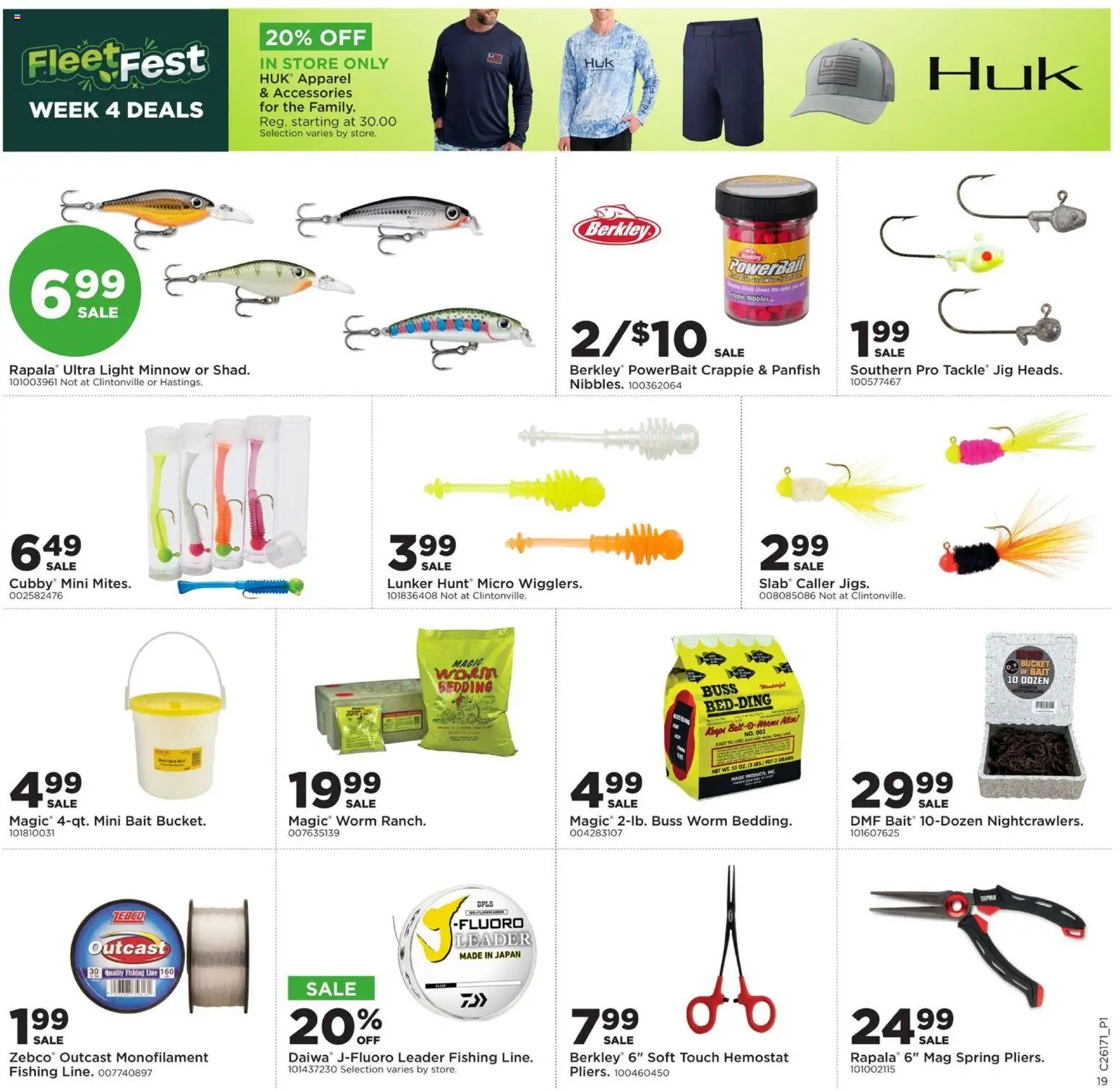 Mills Fleet Farm Weekly Ad - valid from 20.04.2026 | Page: 28 | Products: Bait