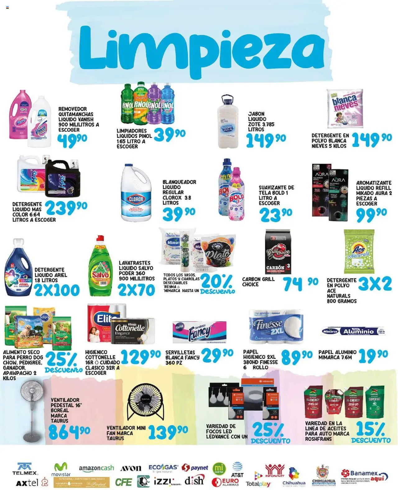 Nuevas ofertas de Alsuper válidas en toda la República Mexicana desde el 22.08.2025. ¡Encuentra las mejores ofertas en Alsuper - Folleto! | Página: 5 | Productos: Jabón líquido, Suavizante, Papel higiénico, Polvo