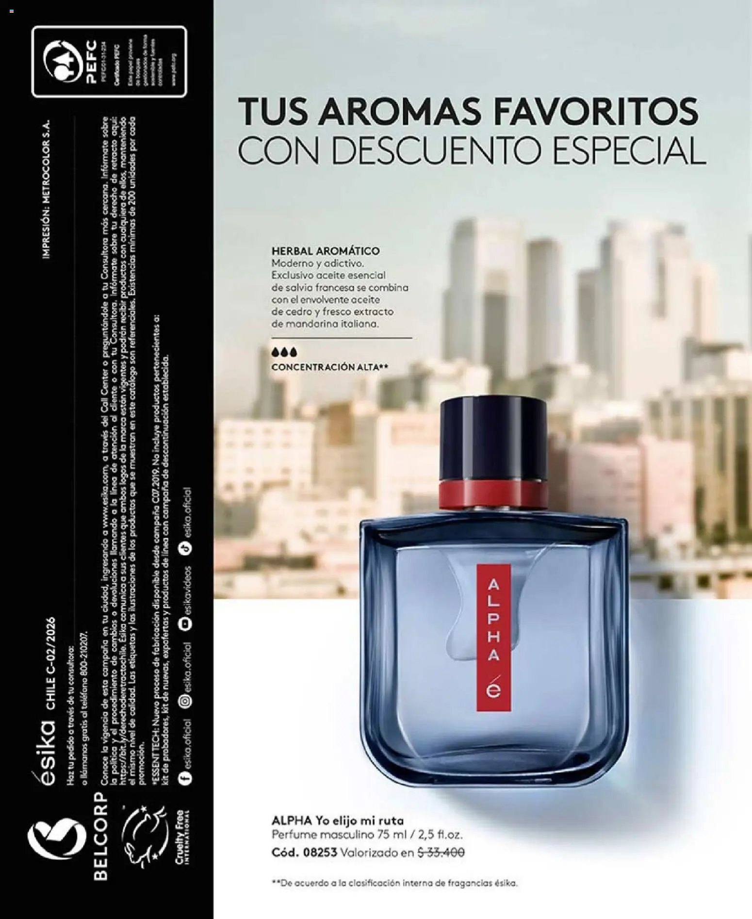 Catálogo Ésika Campaña 2 │ válido desde el 15.01.2026 | Página: 132 | Productos: Perfume, Sobre, Aceite, Teléfono
