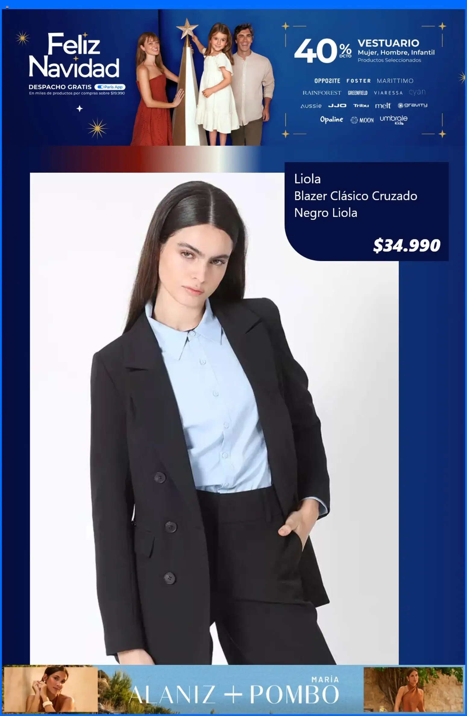 Paris ofertas  │ válido desde el 19.11.2025 | Página: 5 | Productos: Blazer, Sobre