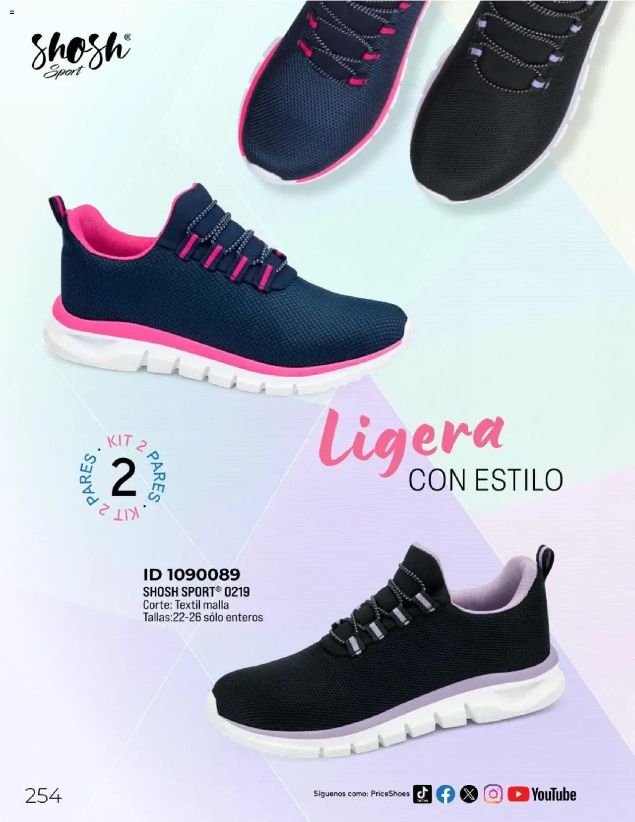 Nuevas ofertas de Price Shoes válidas en toda la República Mexicana desde el 10.02.2025. ¡Encuentra las mejores ofertas en Price Shoes catálogo Confort! | Página: 254 | Productos: Malla