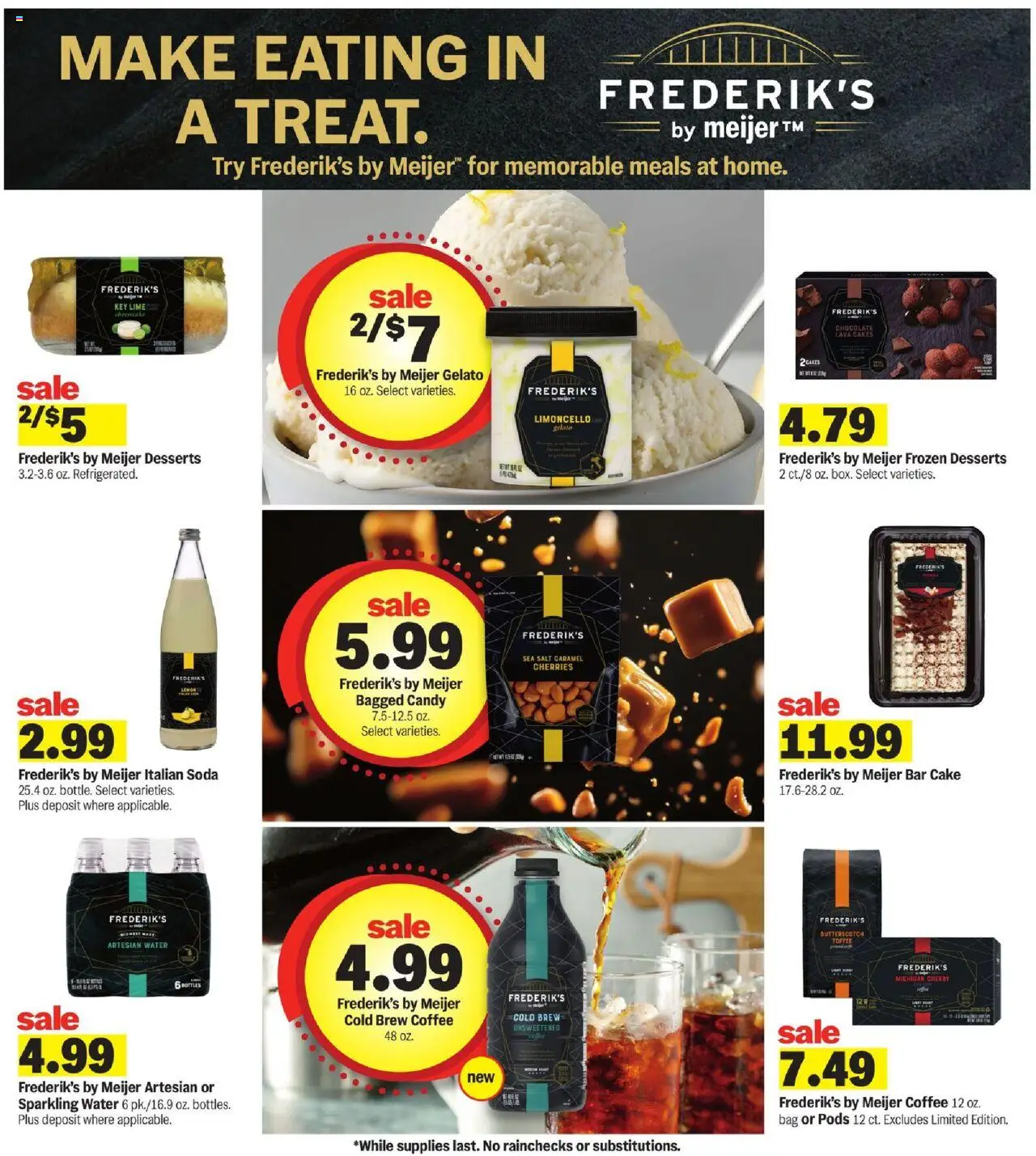 Meijer Weekly Ad - MI - valid from 01.10.2025 | Page: 17 | Products: Chocolate, Water, Lime, Bag