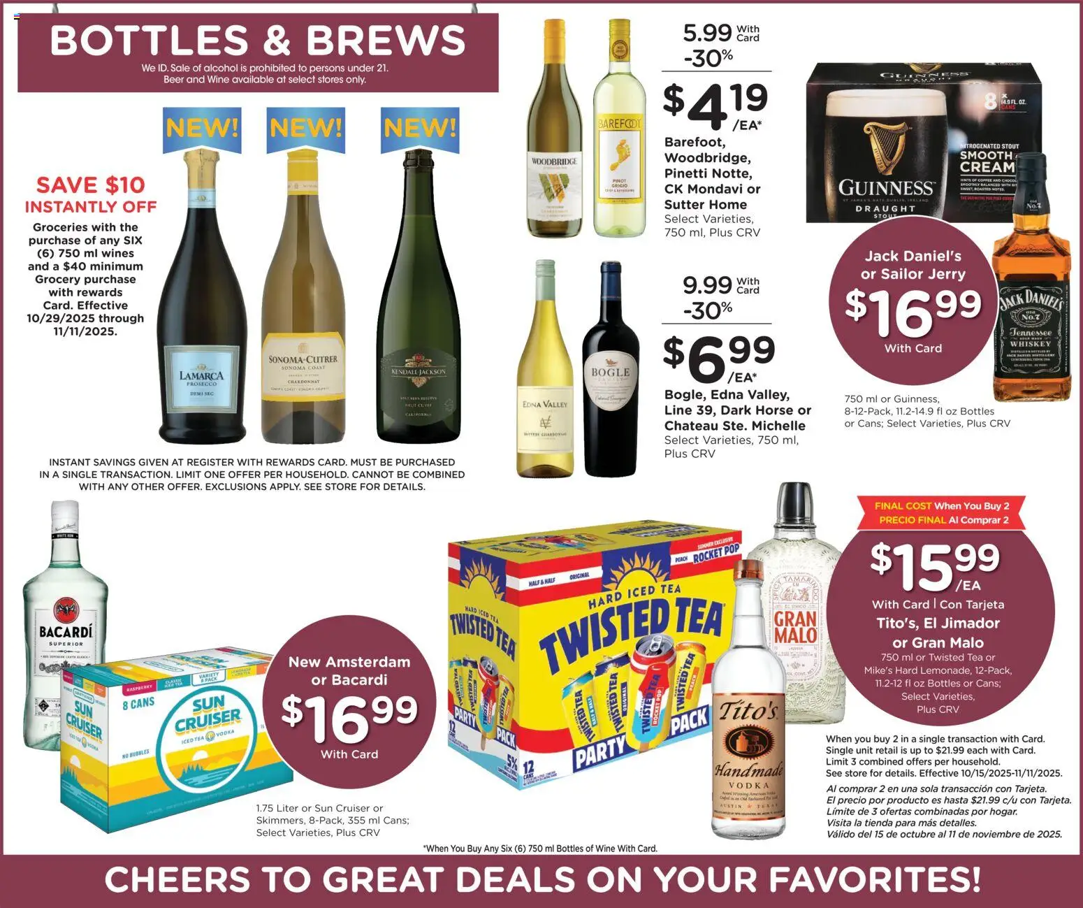 Ralphs Black Friday - valid from 05.11.2025 | Page: 12 | Products: Coffee, Tea, Whiskey, Peach