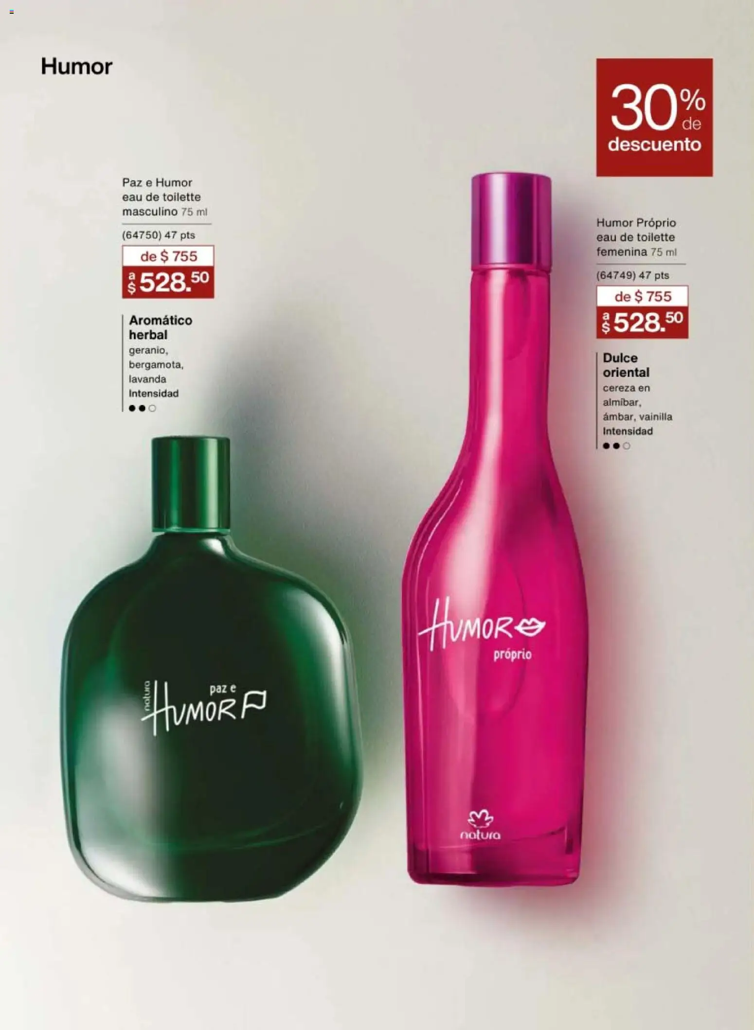 Nuevas ofertas de Natura válidas en toda la República Mexicana desde el 30.01.2026. ¡Encuentra las mejores ofertas en Natura campaña 3 2026! | Página: 44 | Productos: Eau de toilette