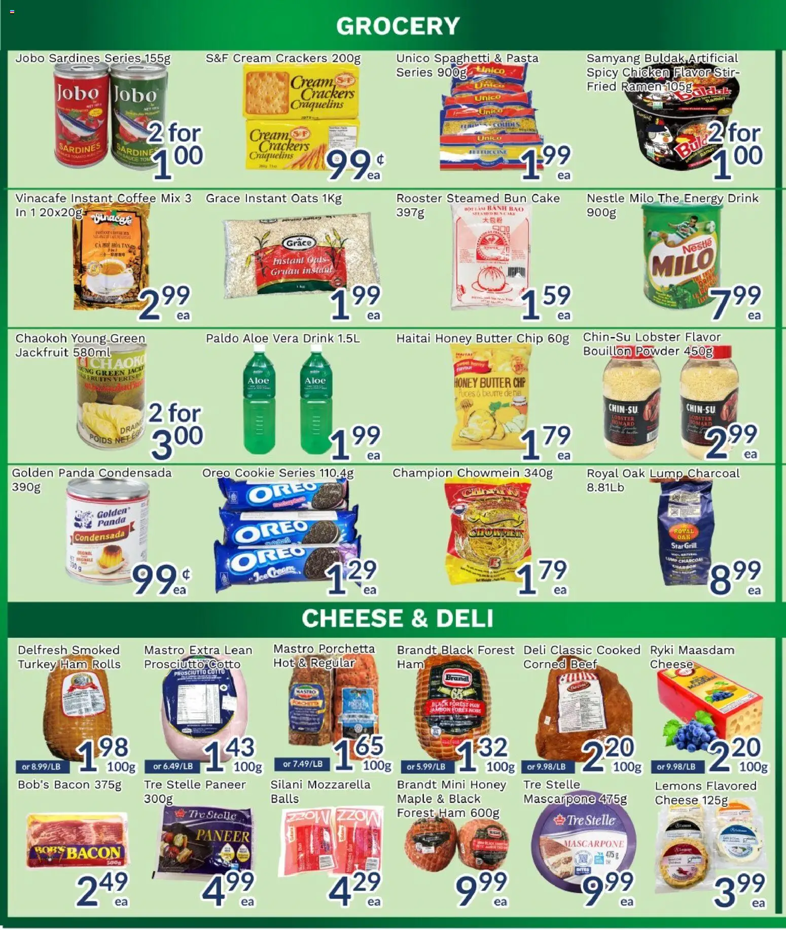 Oceans flyer valid from 24.04.2026 | Page: 3 | Products: Cream, Butter, Coffee, Chicken