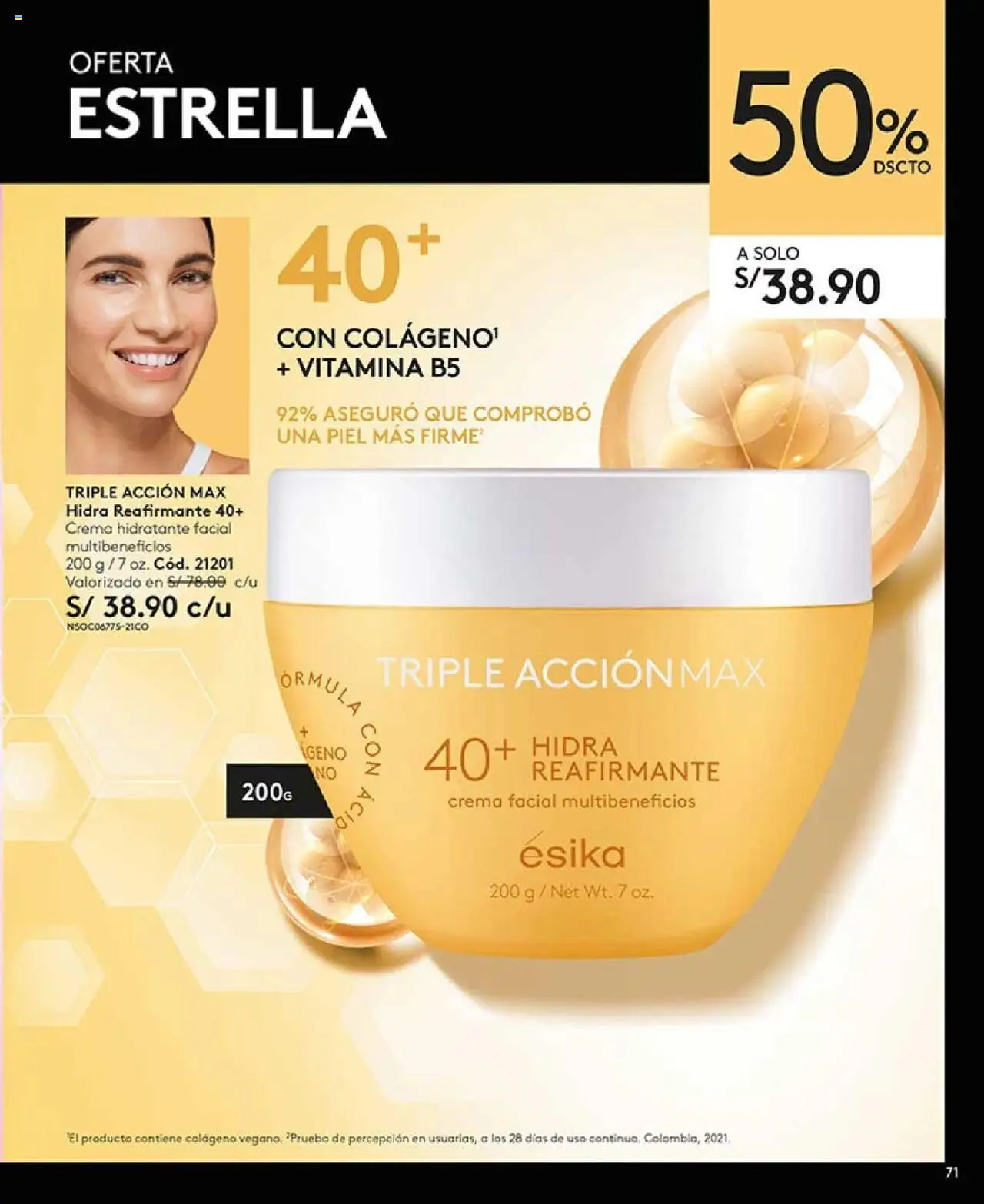 Catálogo Ésika válido desde 23.06.2025 | Página: 71 | Productos: Crema