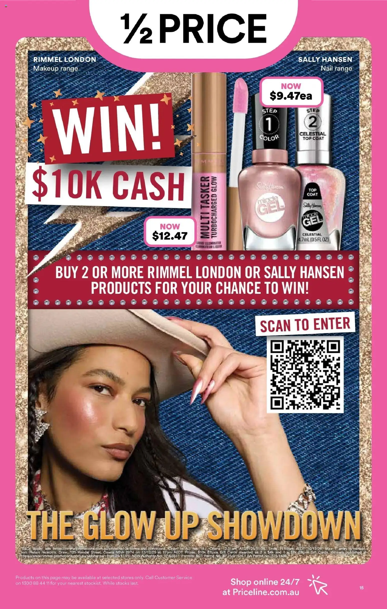 Priceline Pharmacy catalogue - valid from 01.12.2025 | Page: 15 | Products: Makeup, Coat