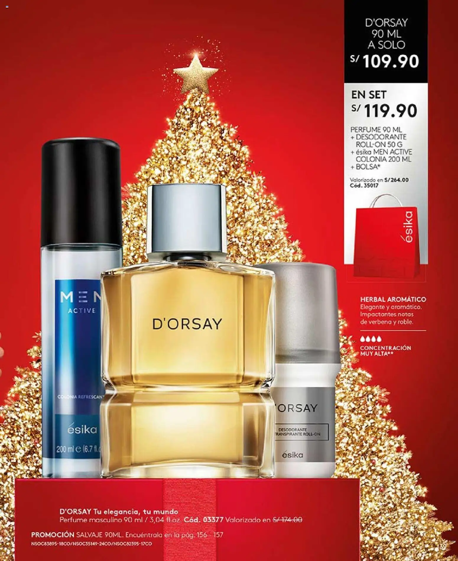 Catálogo Ésika válido desde 14.11.2025 | Página: 151 | Productos: Desodorante, Perfume