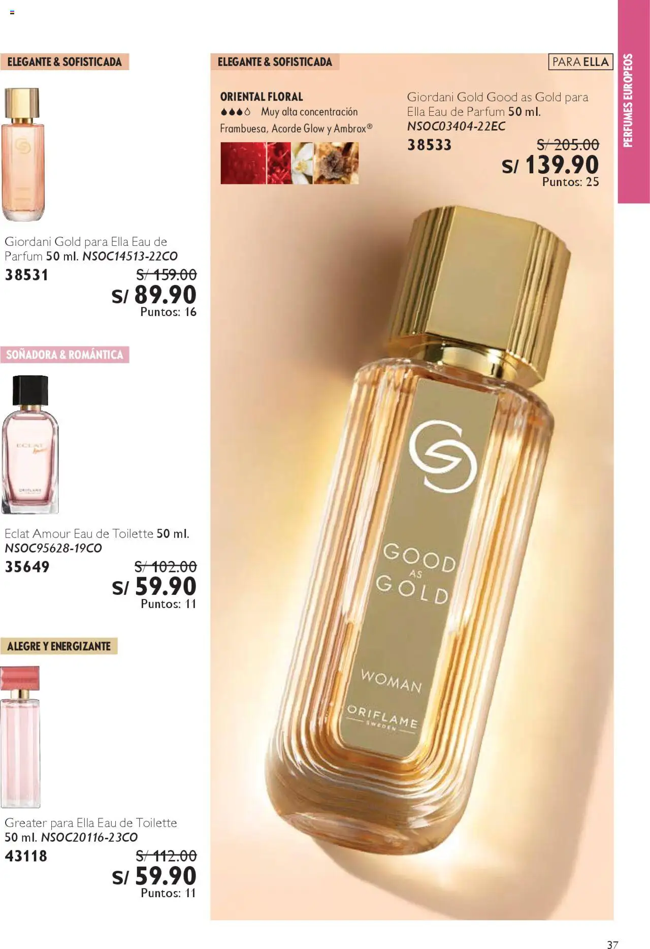 Catálogo Oriflame válido desde 13.09.2025 | Página: 37