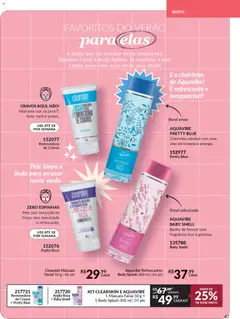Avon - Campanha 19 - Pré-Visualização do folheto da loja Avon, válido de 21.11.2025 | Página: 47 | Produtos: Fragrância, Argila, Máscara facial, Body