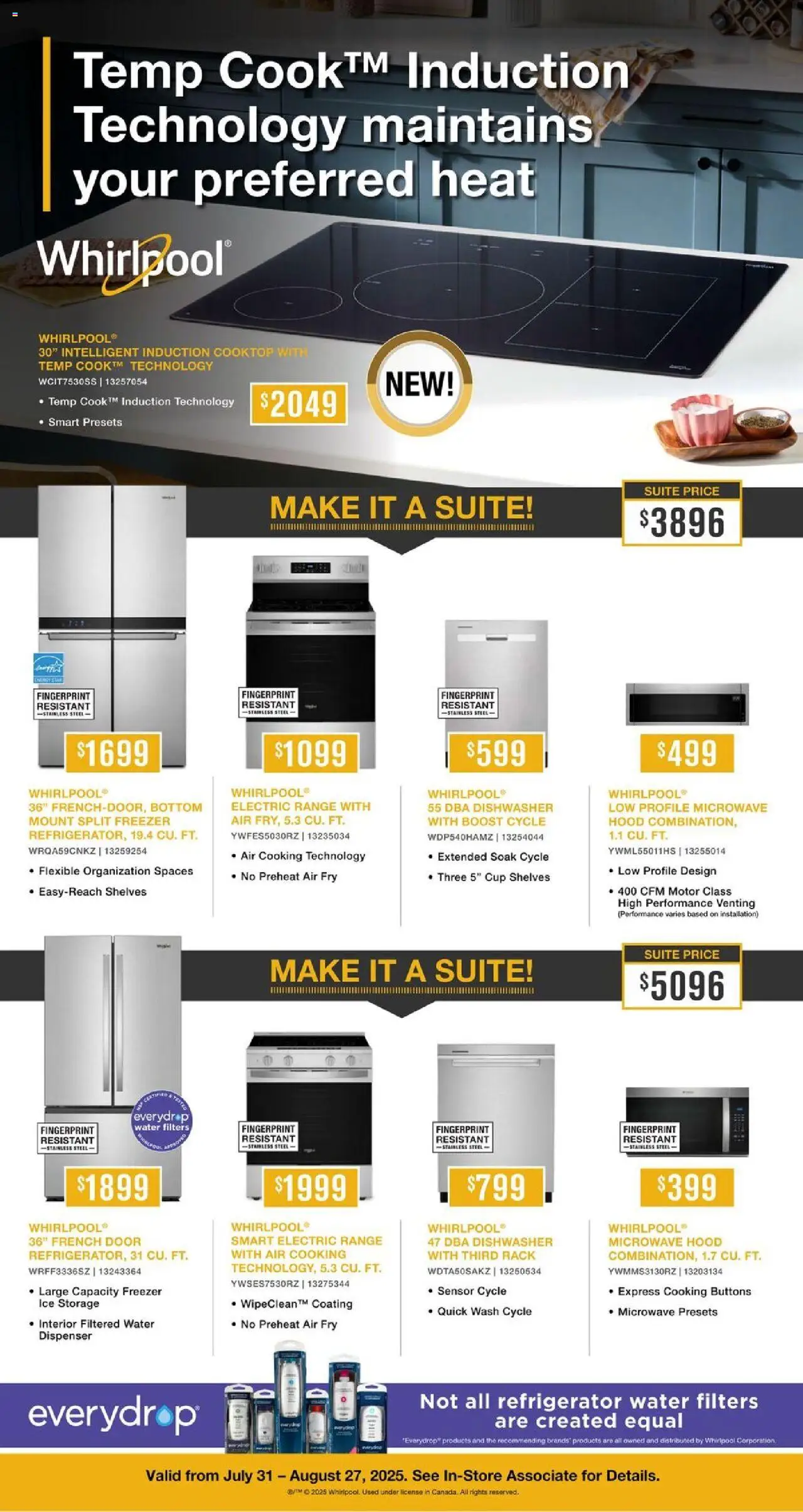 Leon's flyer valid from 31.07.2025 | Page: 3 | Products: Refrigerator, Freezer, Dishwasher