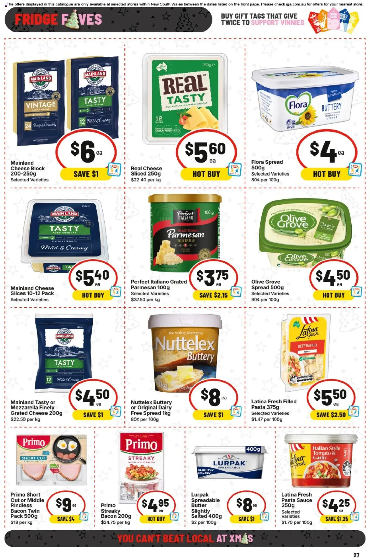 IGA catalogue - valid from 10.12.2025 | Page: 31 | Products: Cheese, Wood, Sauce, Fridge