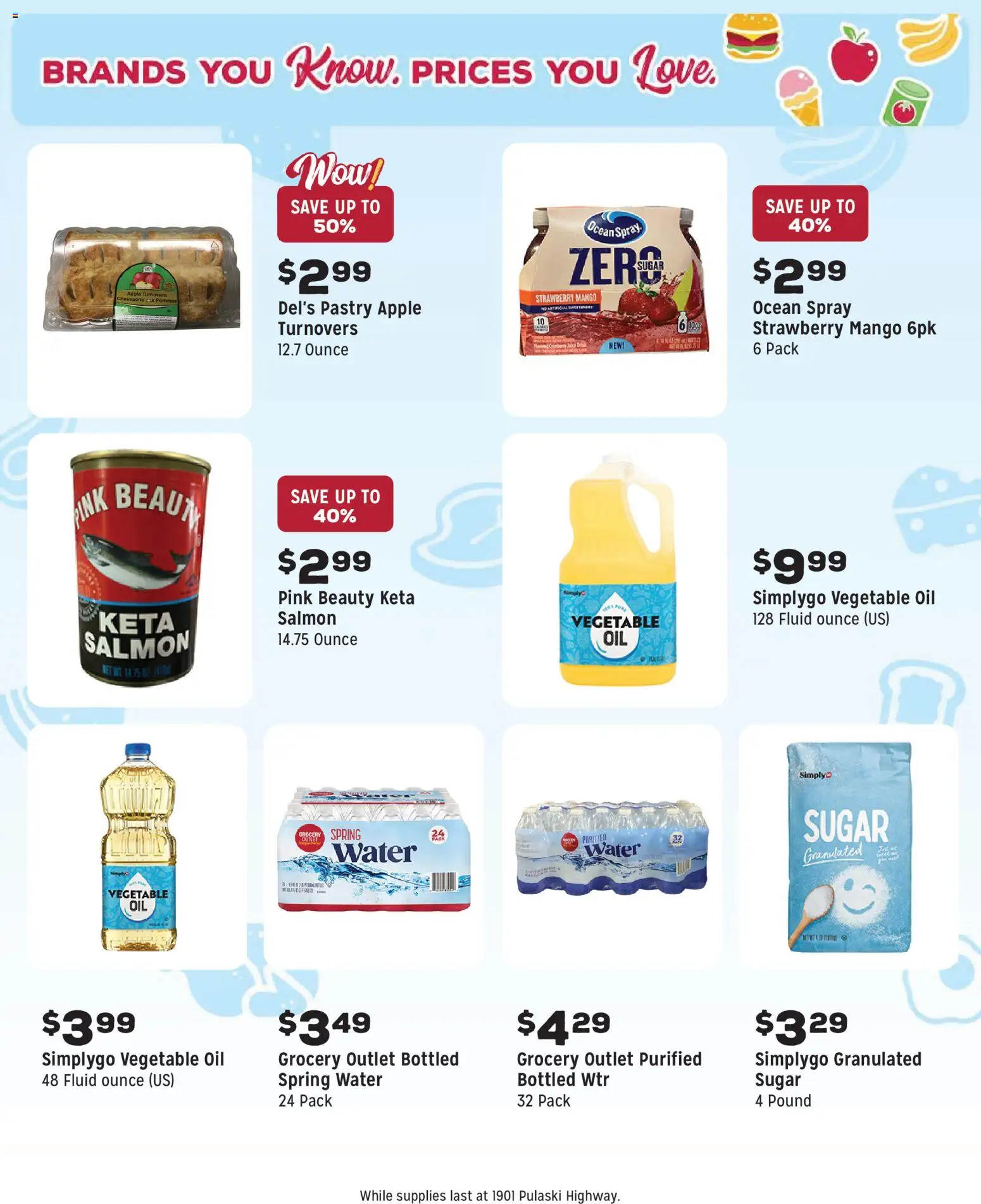 Grocery Outlet Weekly Ad - MD - valid from 22.10.2025 | Page: 12 | Products: Oil, Water, Sugar, Mango