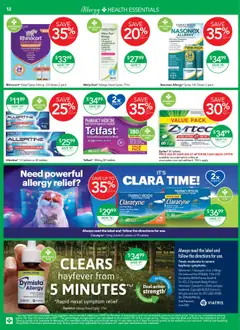 Terry White catalogue - valid from 21.08.2025 | Page: 16 | Products: Date, Nasal spray, Runny nose, Tablets