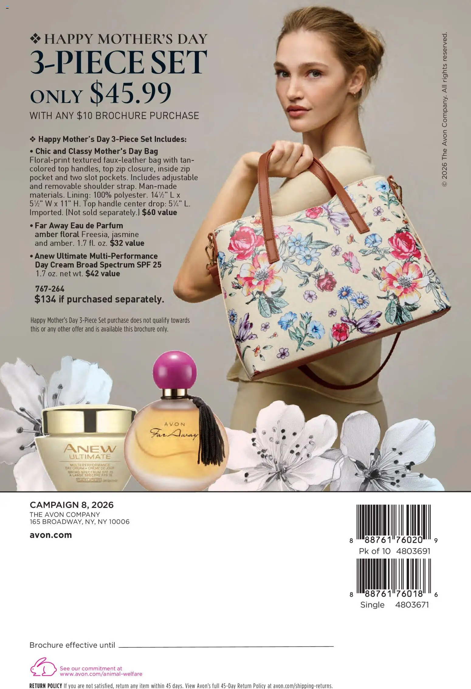 Avon Brochure - valid from 08.04.2026 | Page: 164 | Products: Cream, Bag
