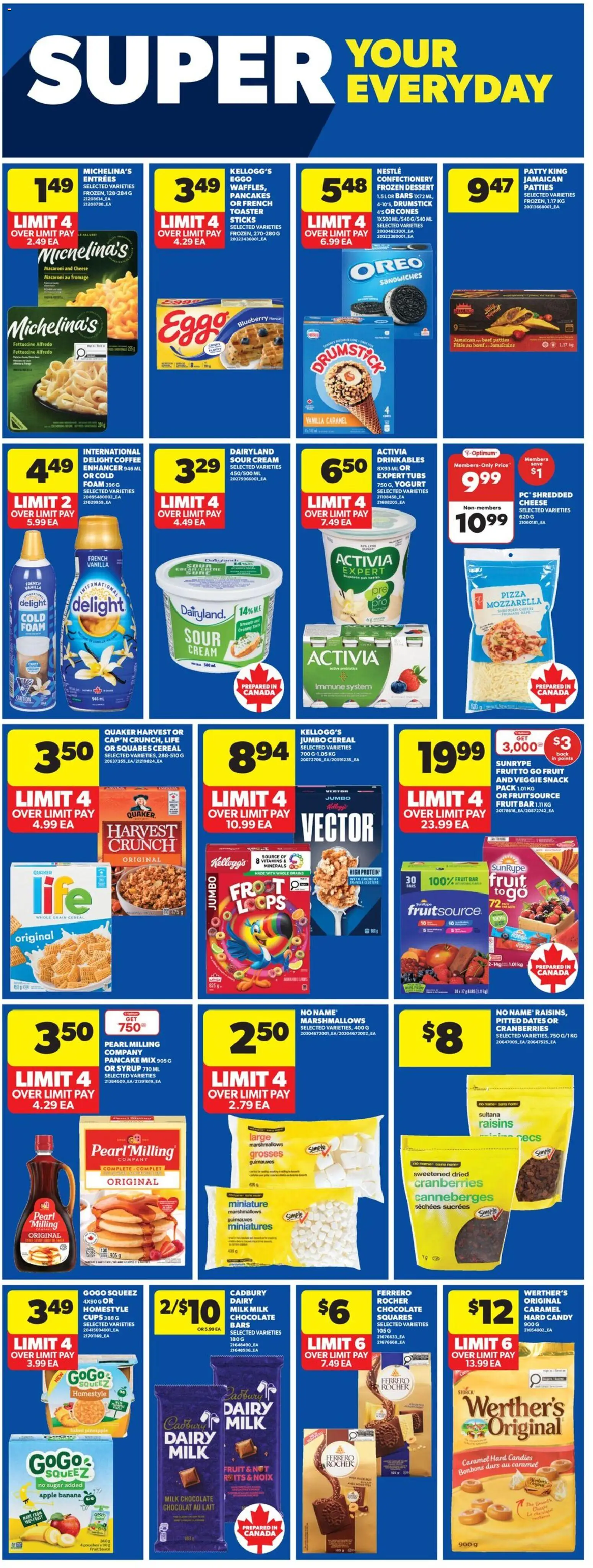 Real Canadian Superstore flyer valid from 09.04.2026 | Page: 16 | Products: Beef, Candies, Cheese, Coffee