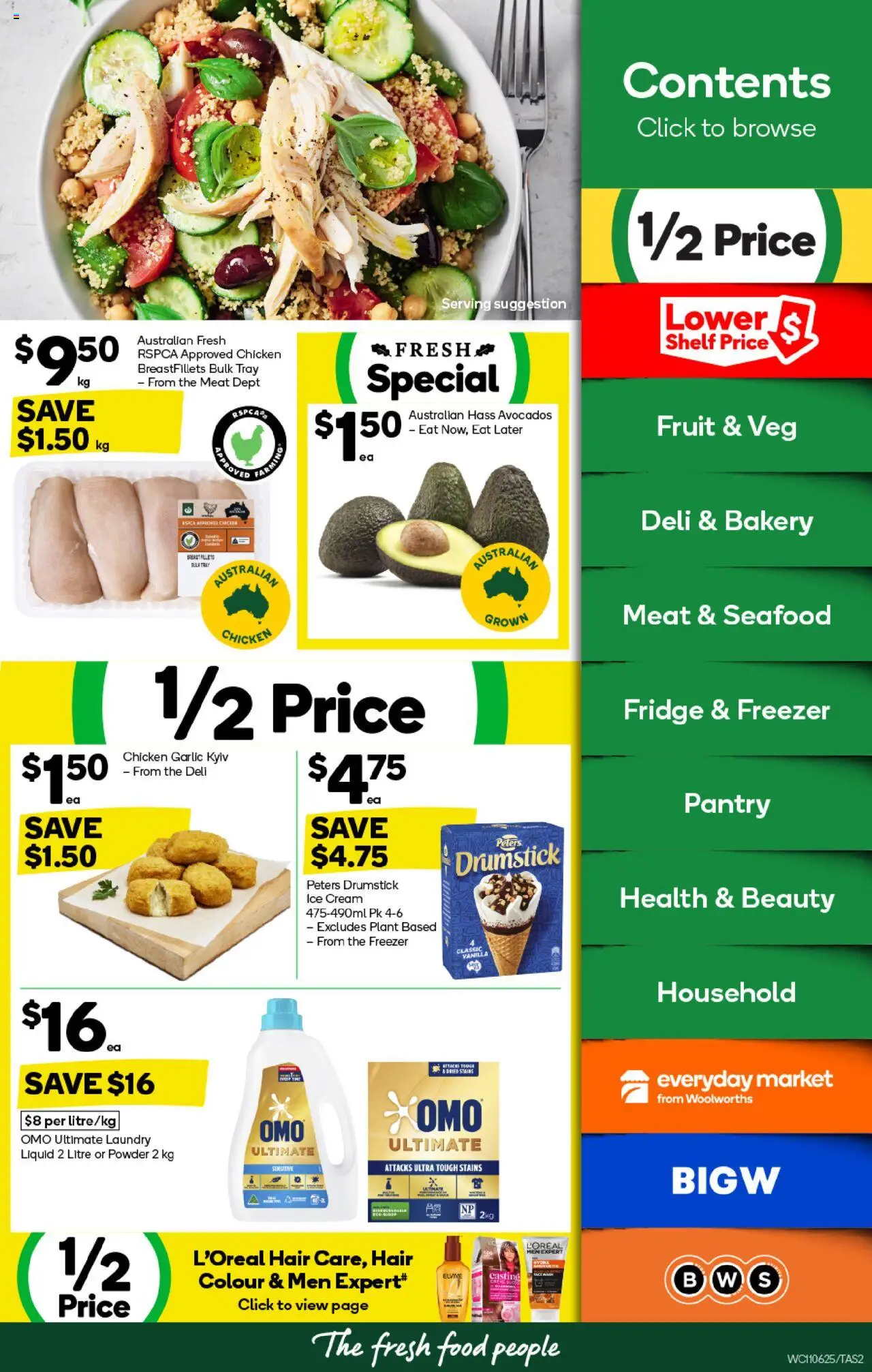 Woolworths catalogue - valid from 11.06.2025 | Page: 2 | Products: Powder, Chicken, Meat, Bakery